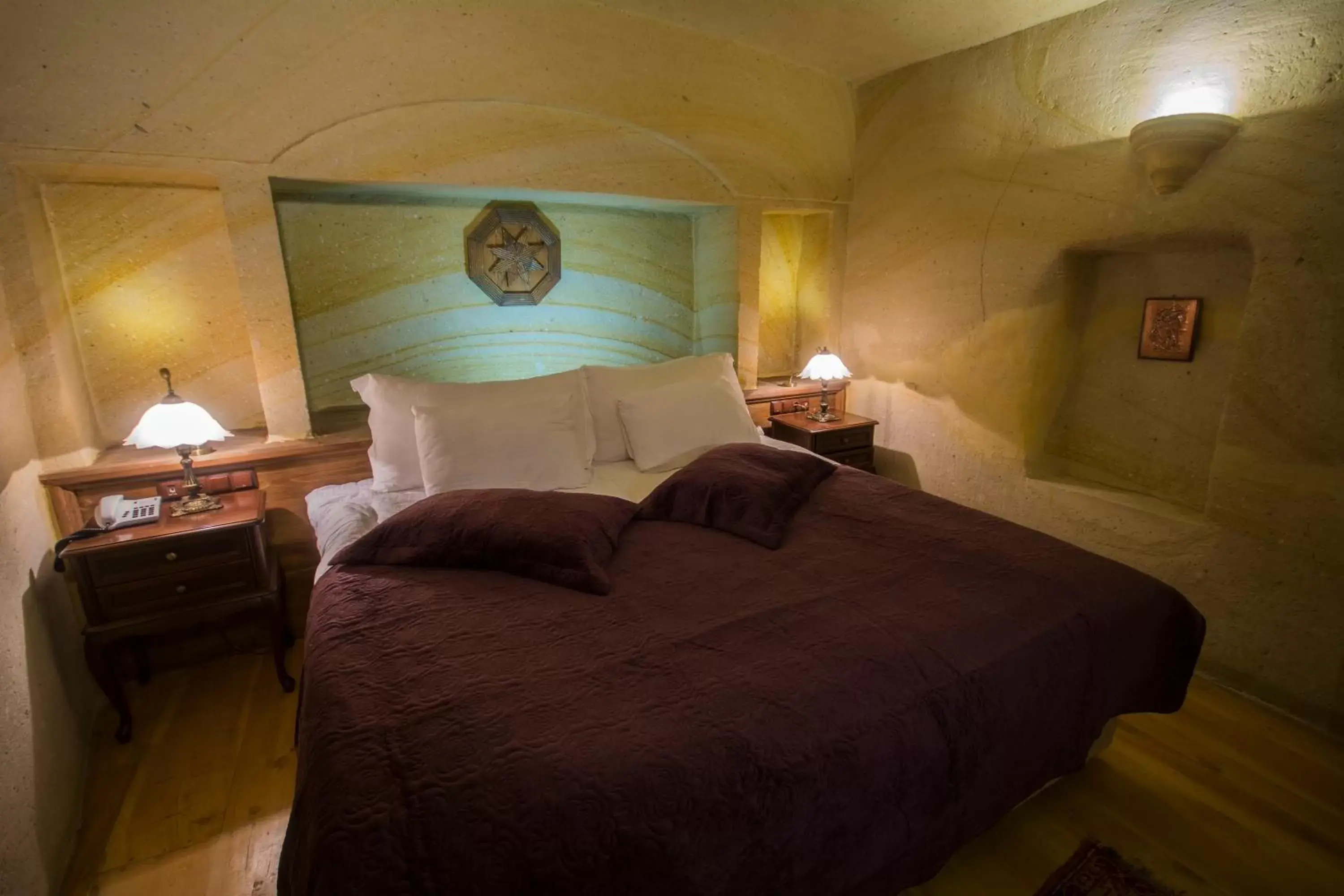 Bedroom, Bed in Fresco Cave Suites Cappadocia