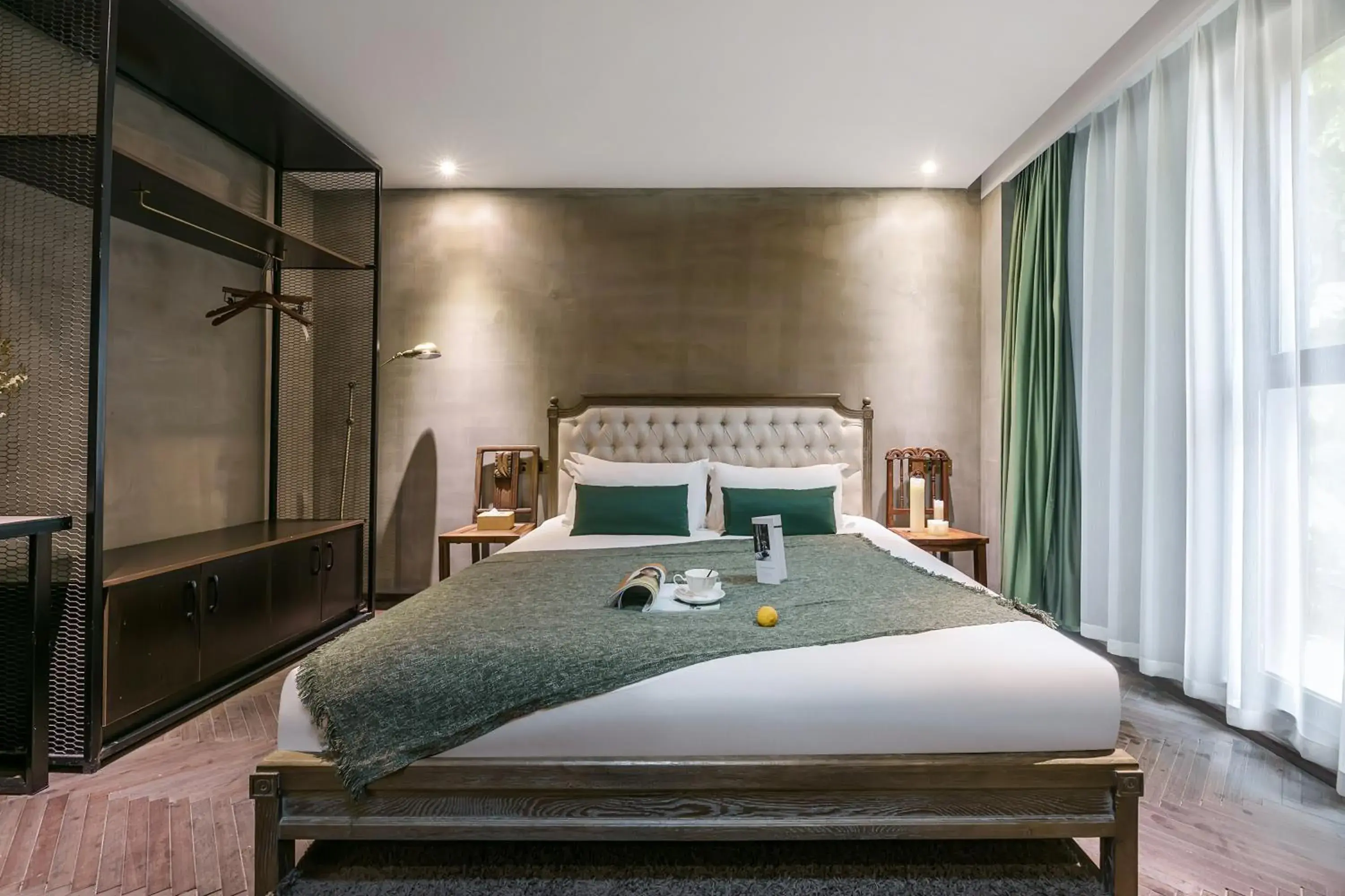 Bed in Suzhou Unique Space Design Art Hotel