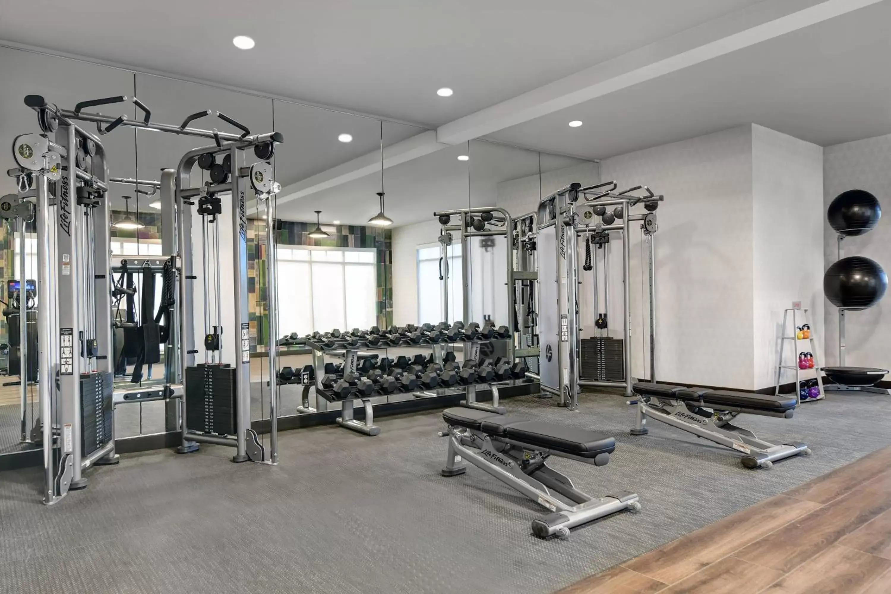 Fitness centre/facilities, Fitness Center/Facilities in Courtyard by Marriott Manhattan Aggieville