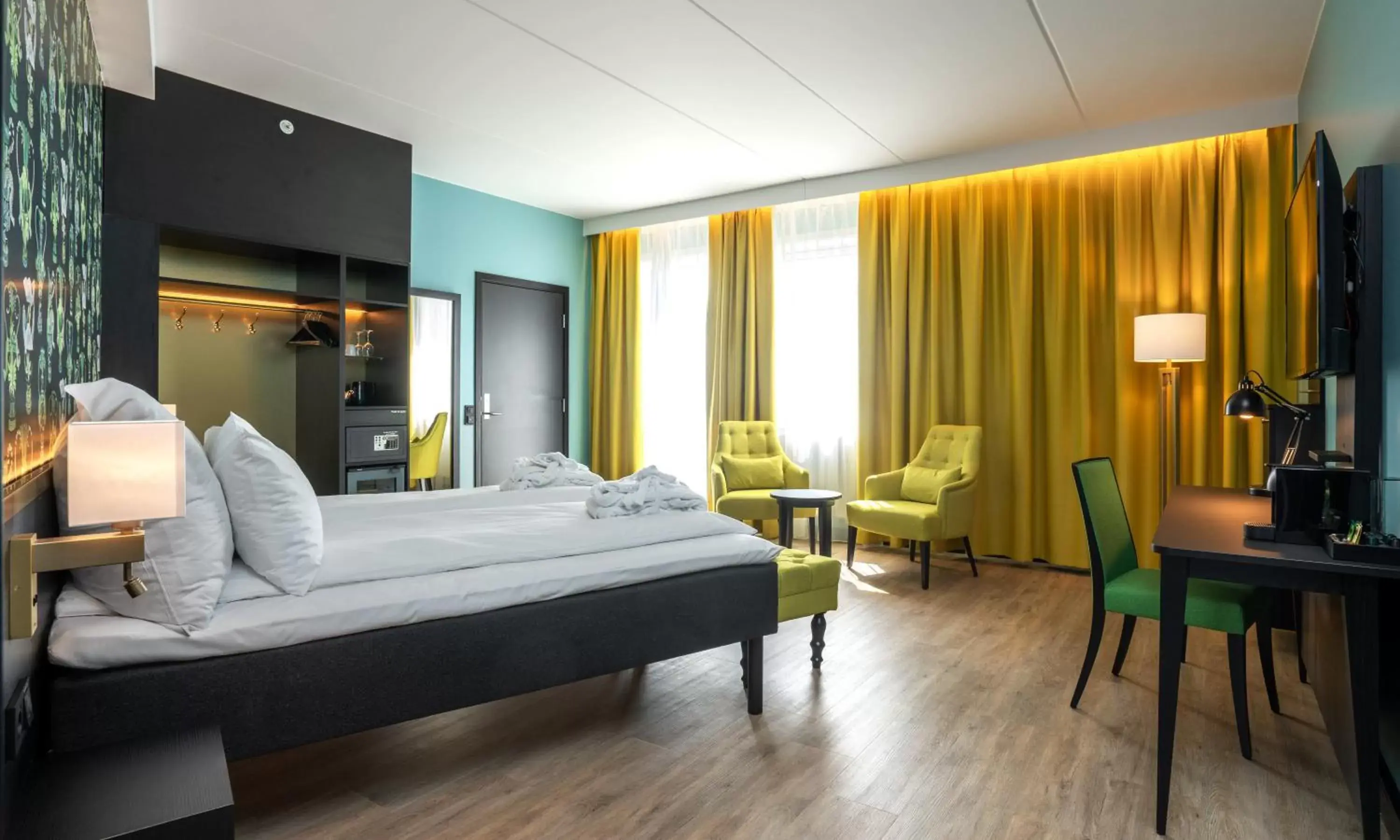 Bed in Thon Hotel Linne Bed in Thon Hotel Linne