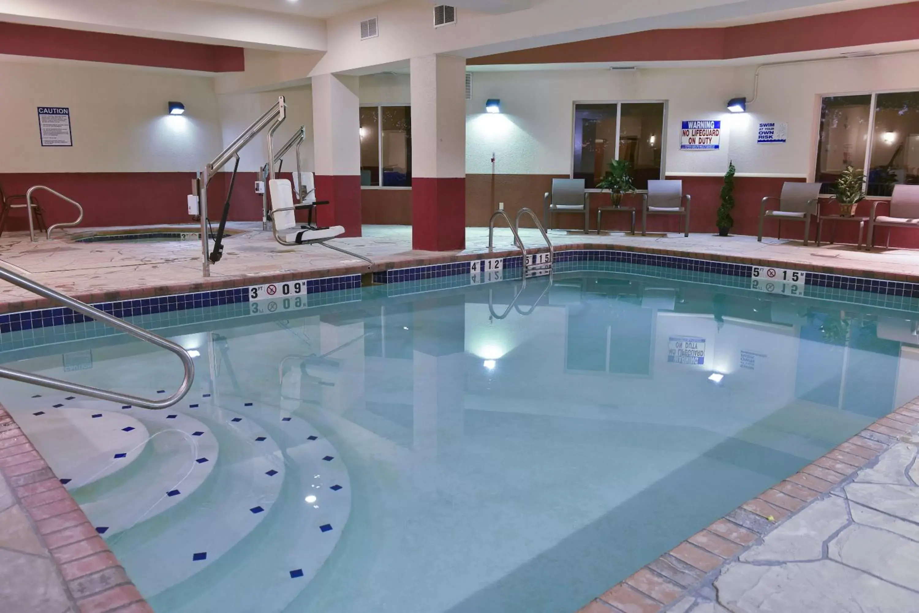 Swimming Pool in Holiday Inn Express Boonville, an IHG Hotel