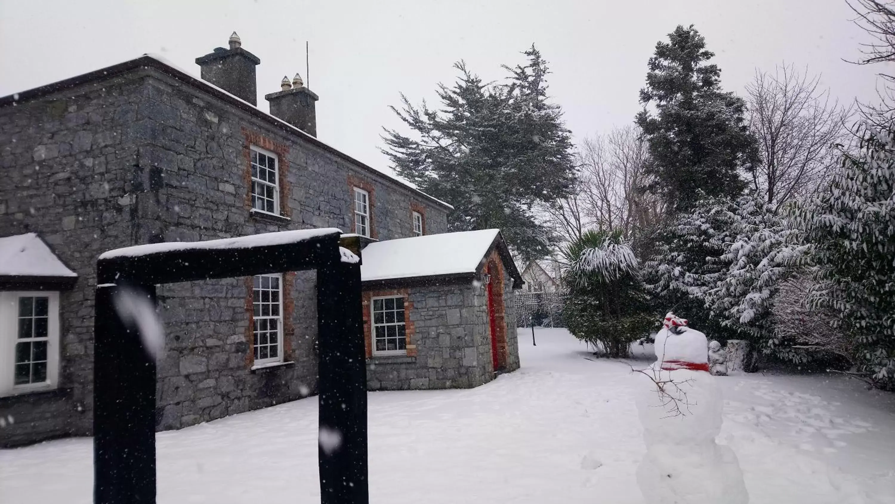 Winter in Knockaderry House