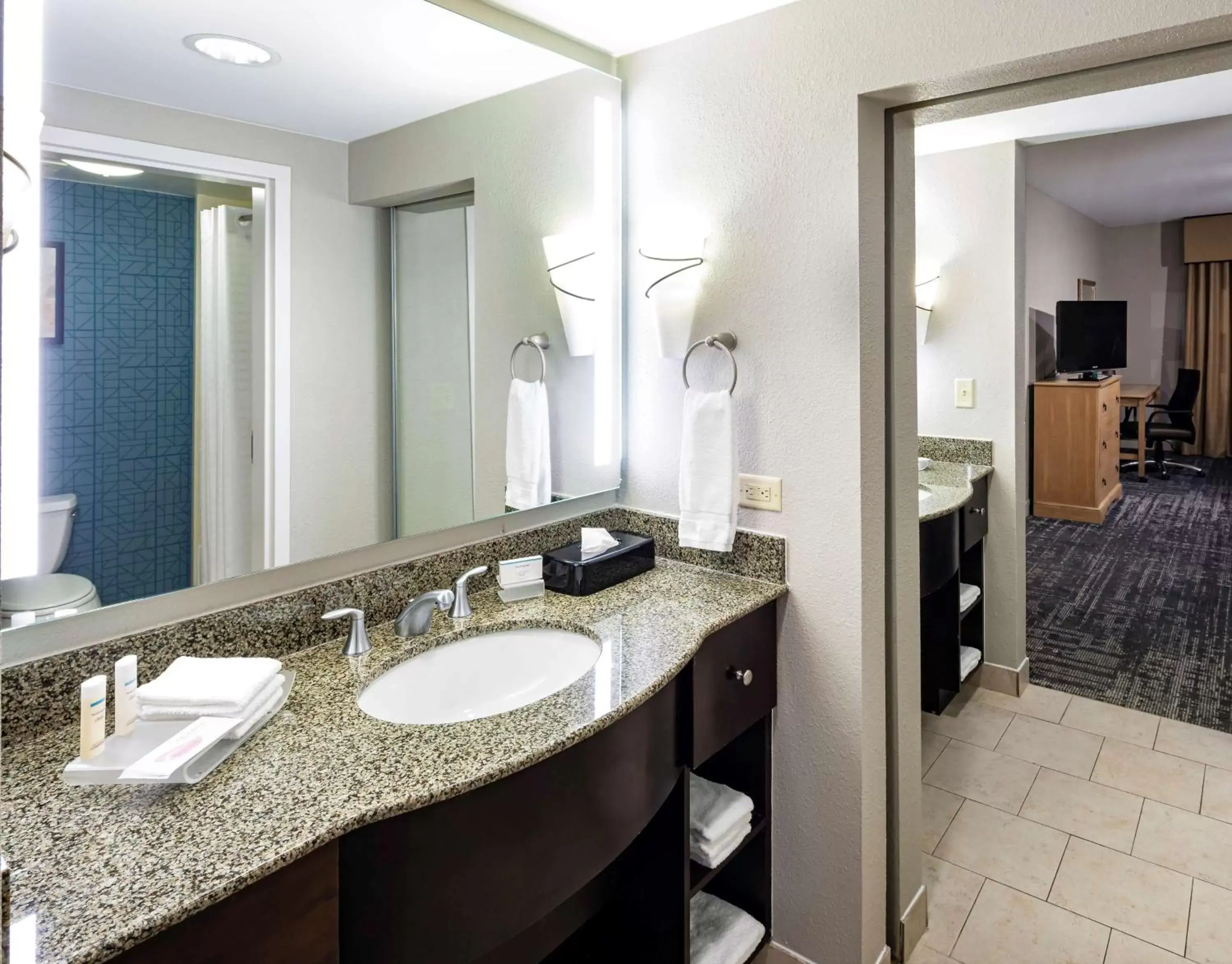 Bathroom in Homewood Suites by Hilton Austin/Round Rock