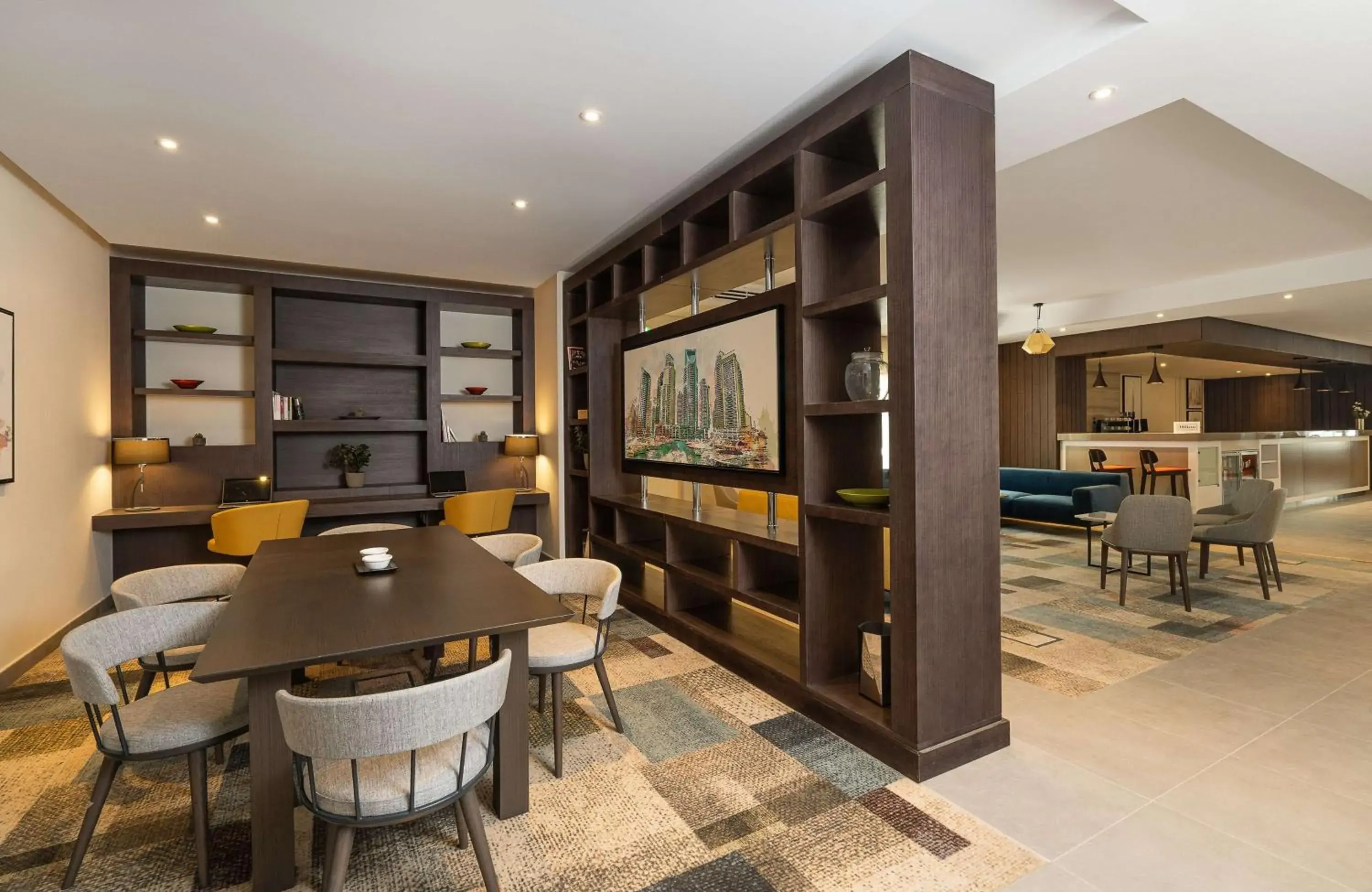 Business facilities, Lounge/Bar in Hampton By Hilton Dubai Al Barsha