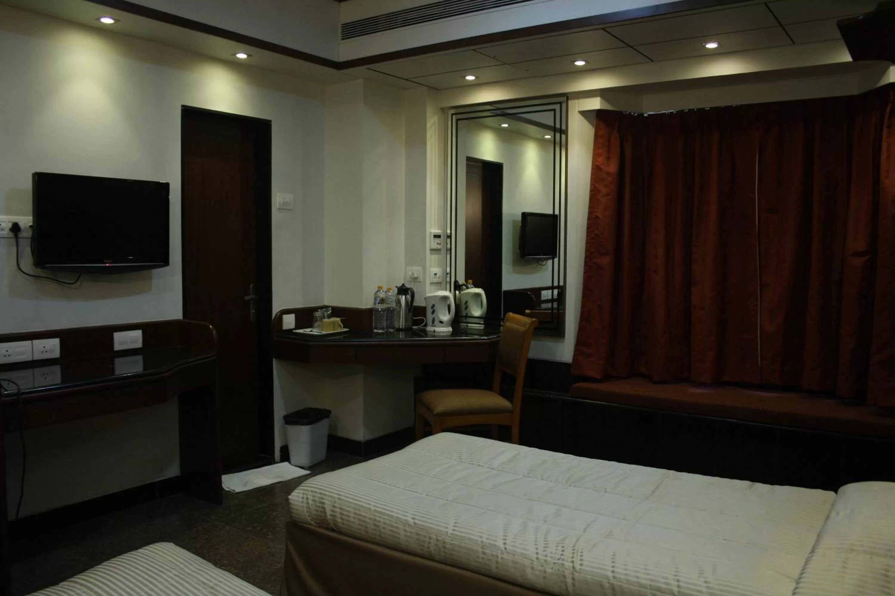 Photo of the whole room, Bed in Hotel Karl Residency