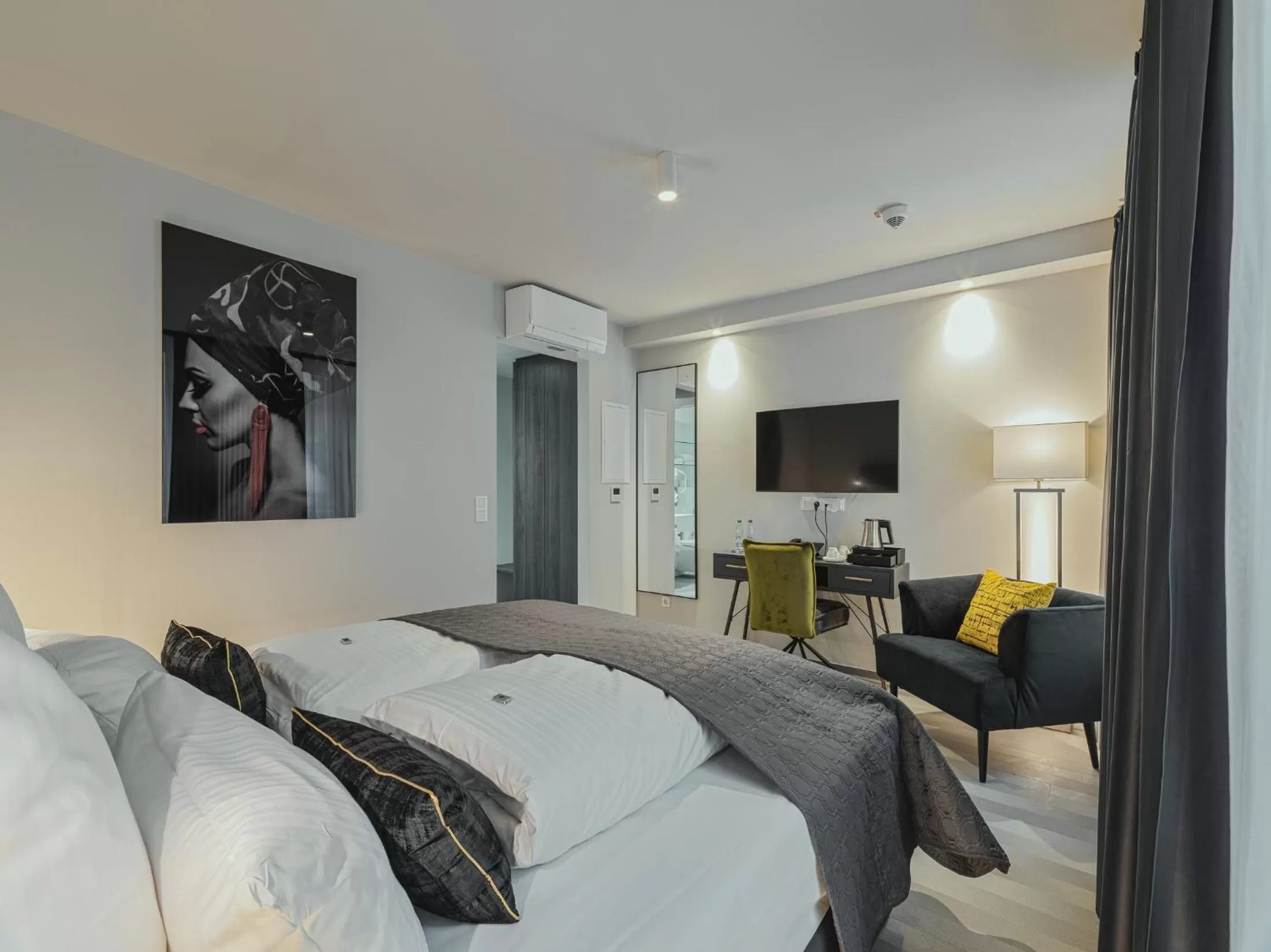 Bed in BS Boutique Hotel