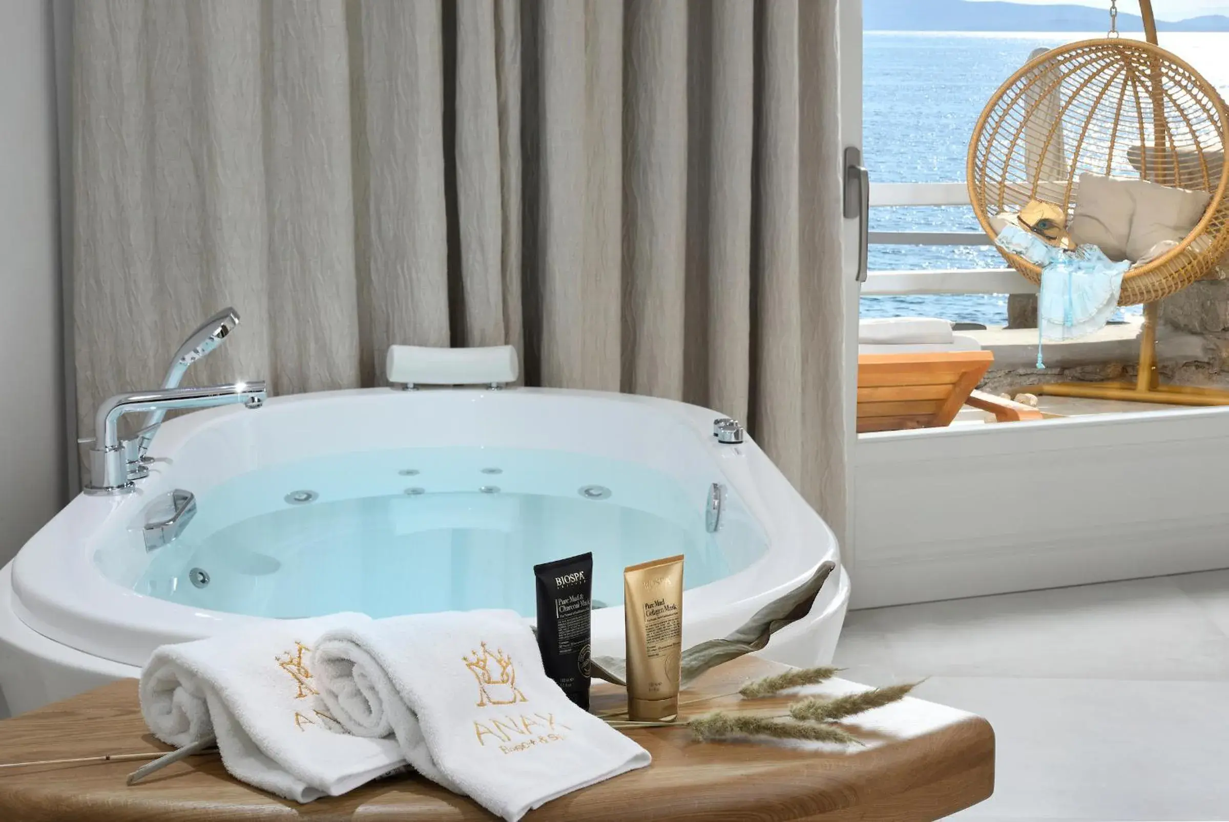 Bath, Bathroom in Anax Resort and Spa