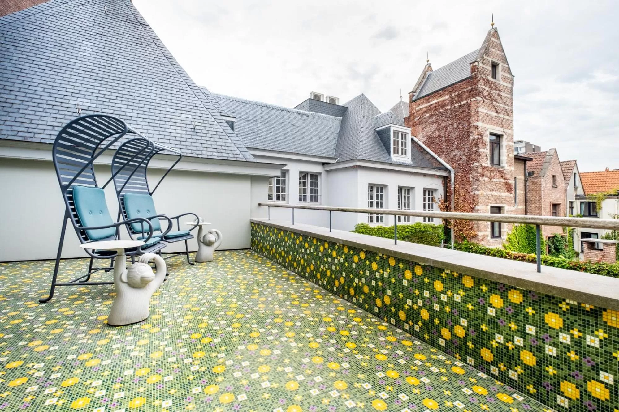 Balcony/Terrace in Hotel De Witte Lelie -Small Luxury Hotels of the World