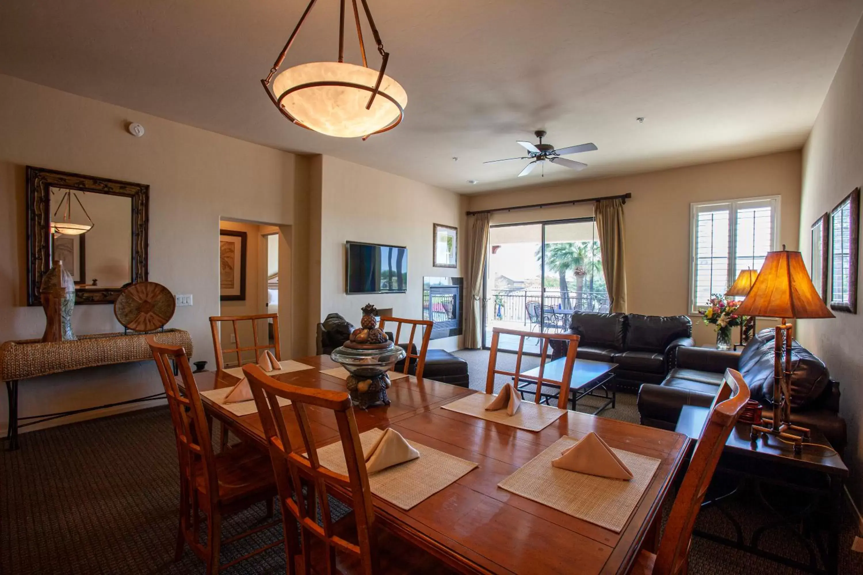 Seating area in Canoa Ranch Golf Resort