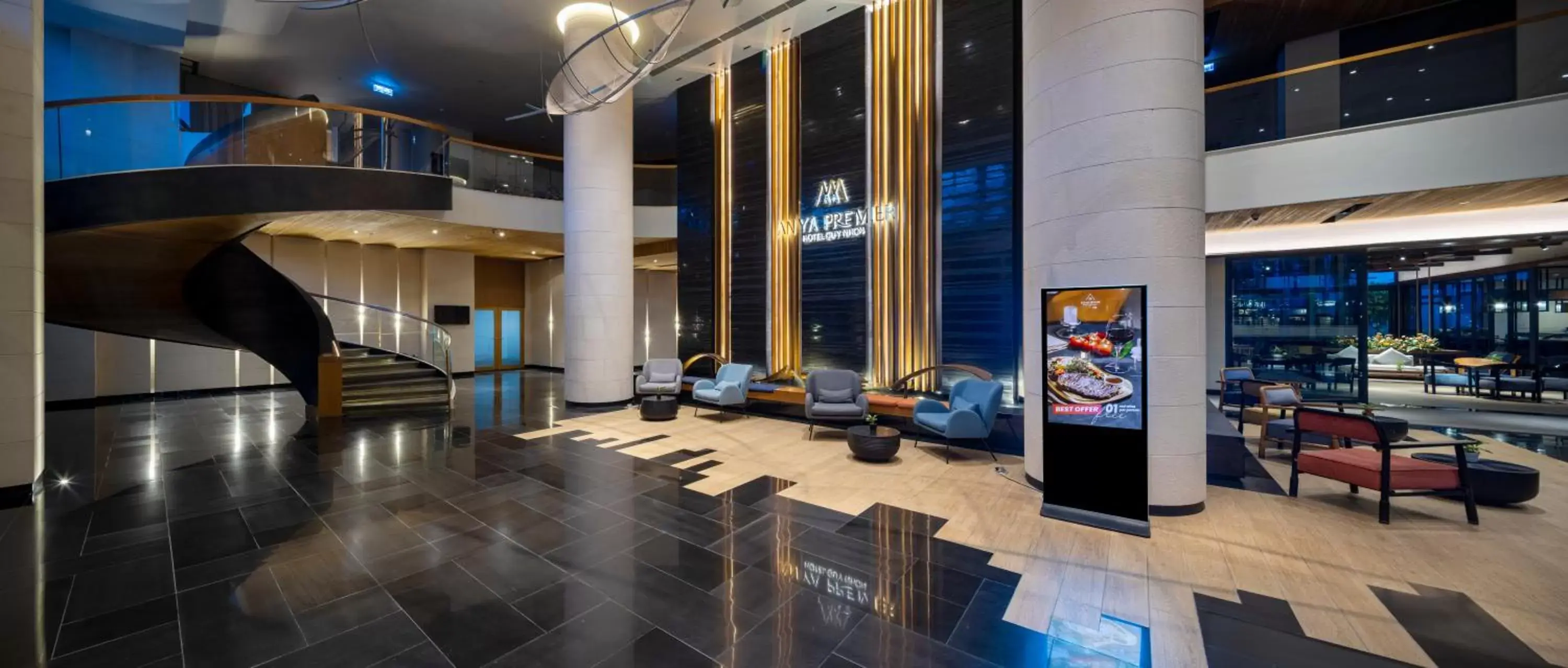 Lobby or reception in Anya Premier Beachfront Hotel Quy Nhon Lobby or reception in Anya Premier Beachfront Hotel Quy Nhon