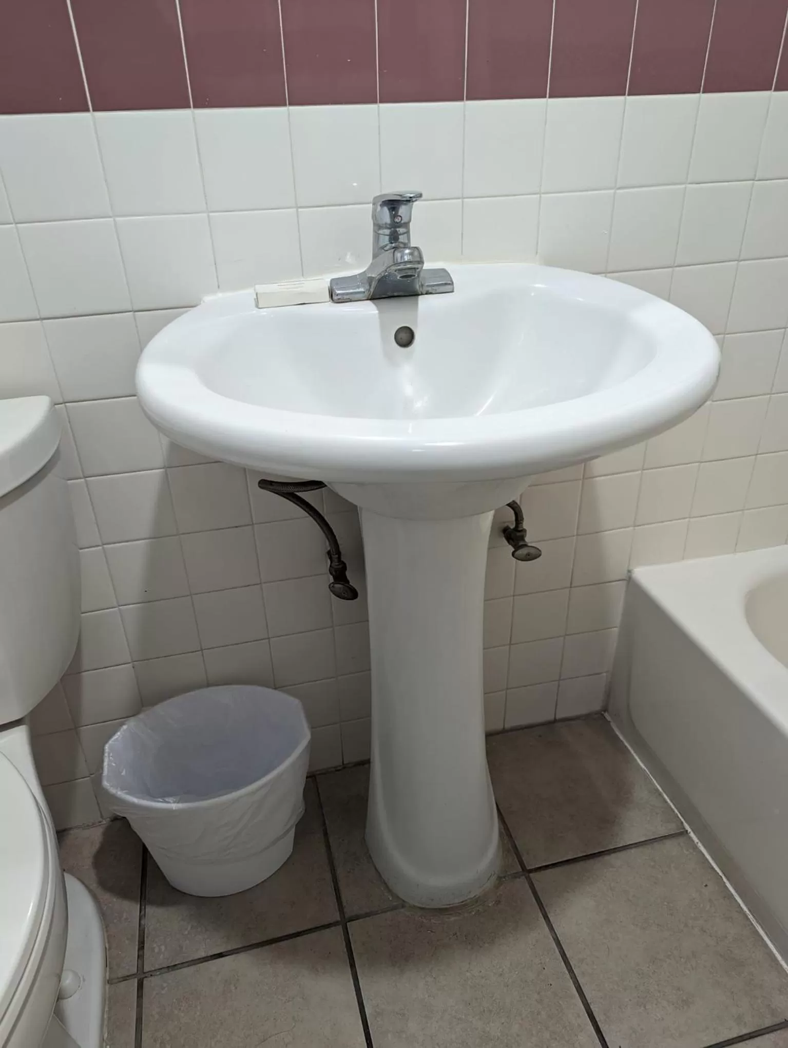 Toilet in BEST MOTEL on Historic Route 66, Barstow