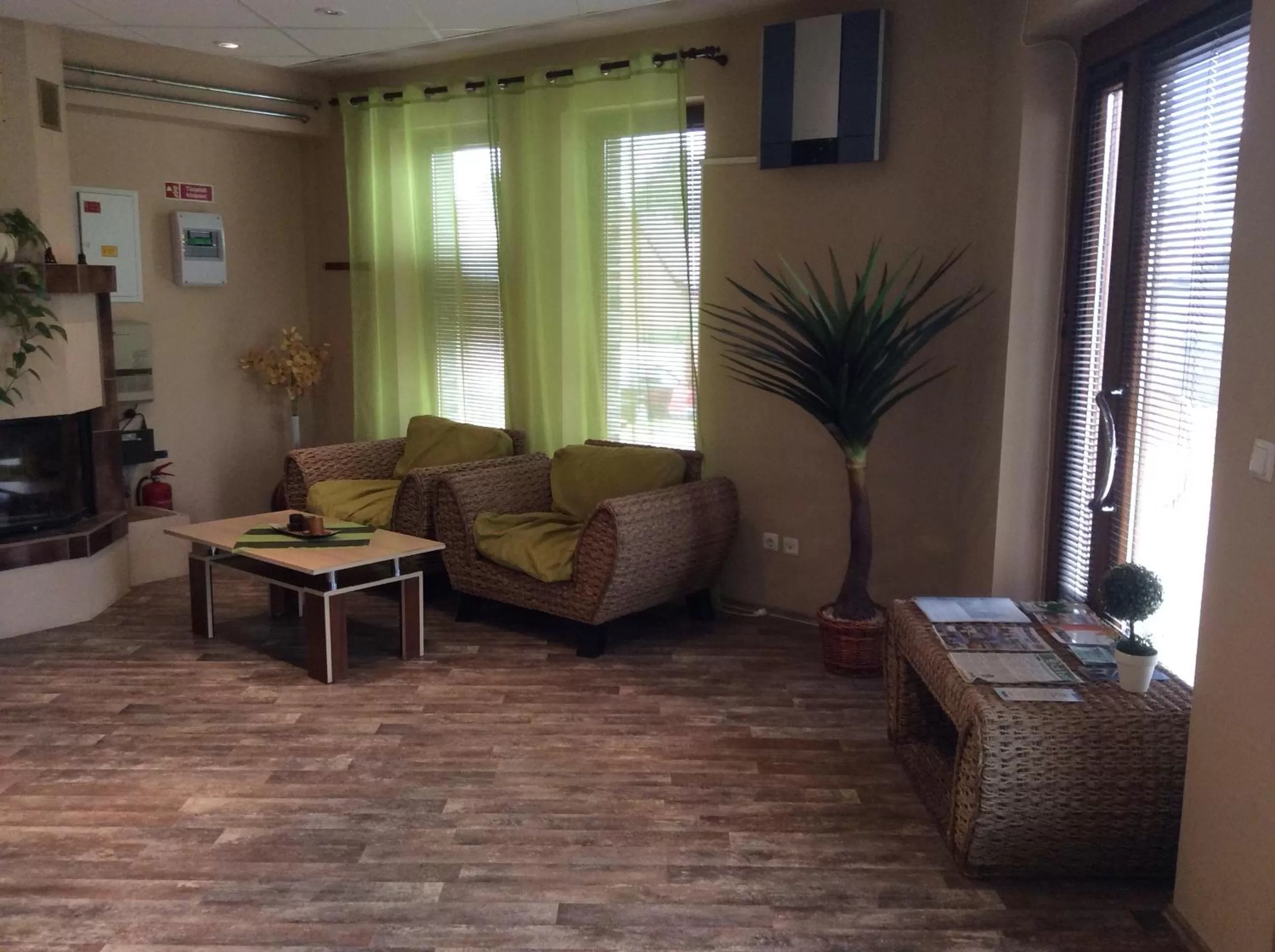 Lobby or reception in Abszolút Hotel és Panzió