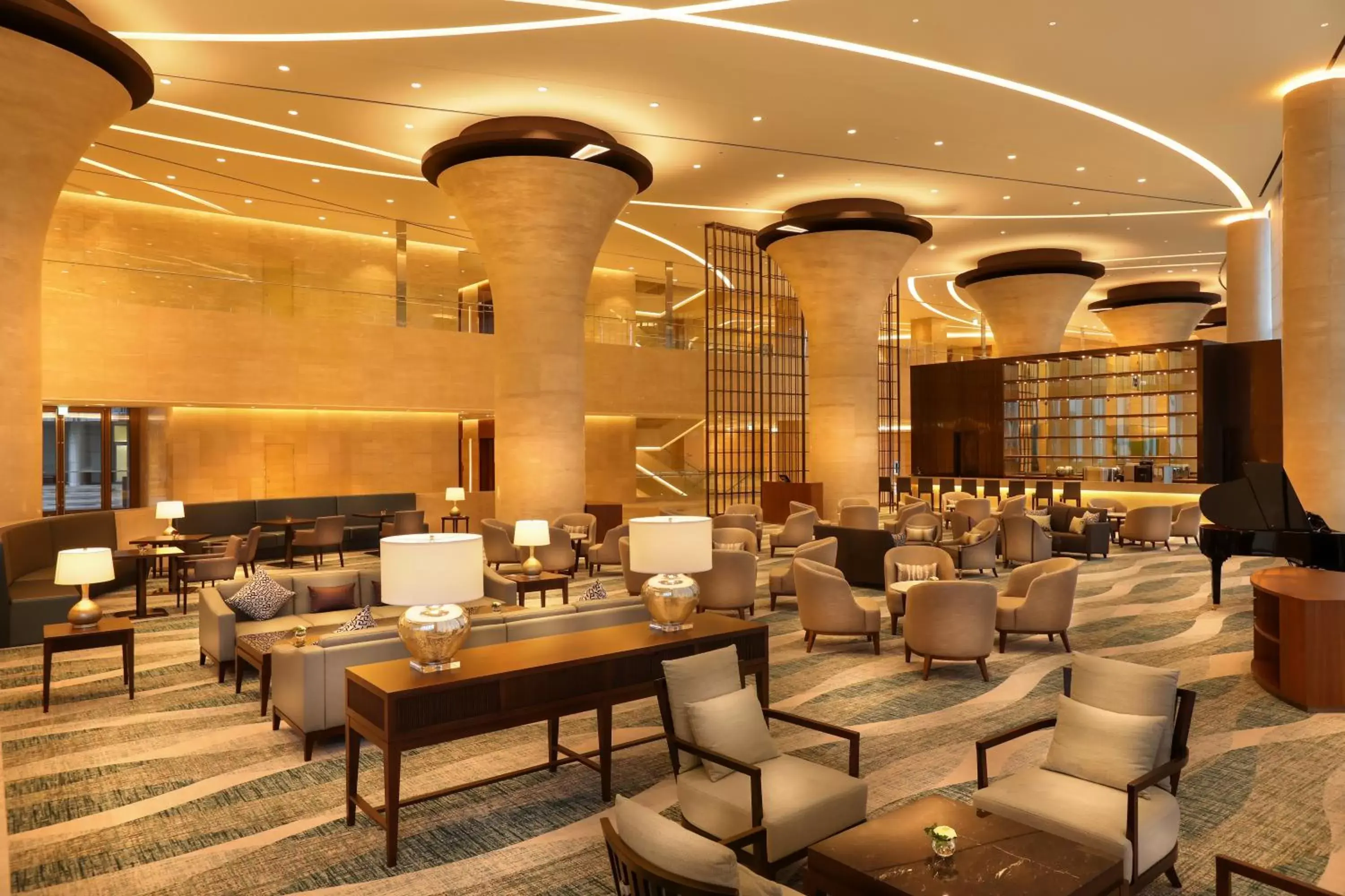 Lounge or bar, Restaurant/Places to Eat in LOTTE Hotel Yangon