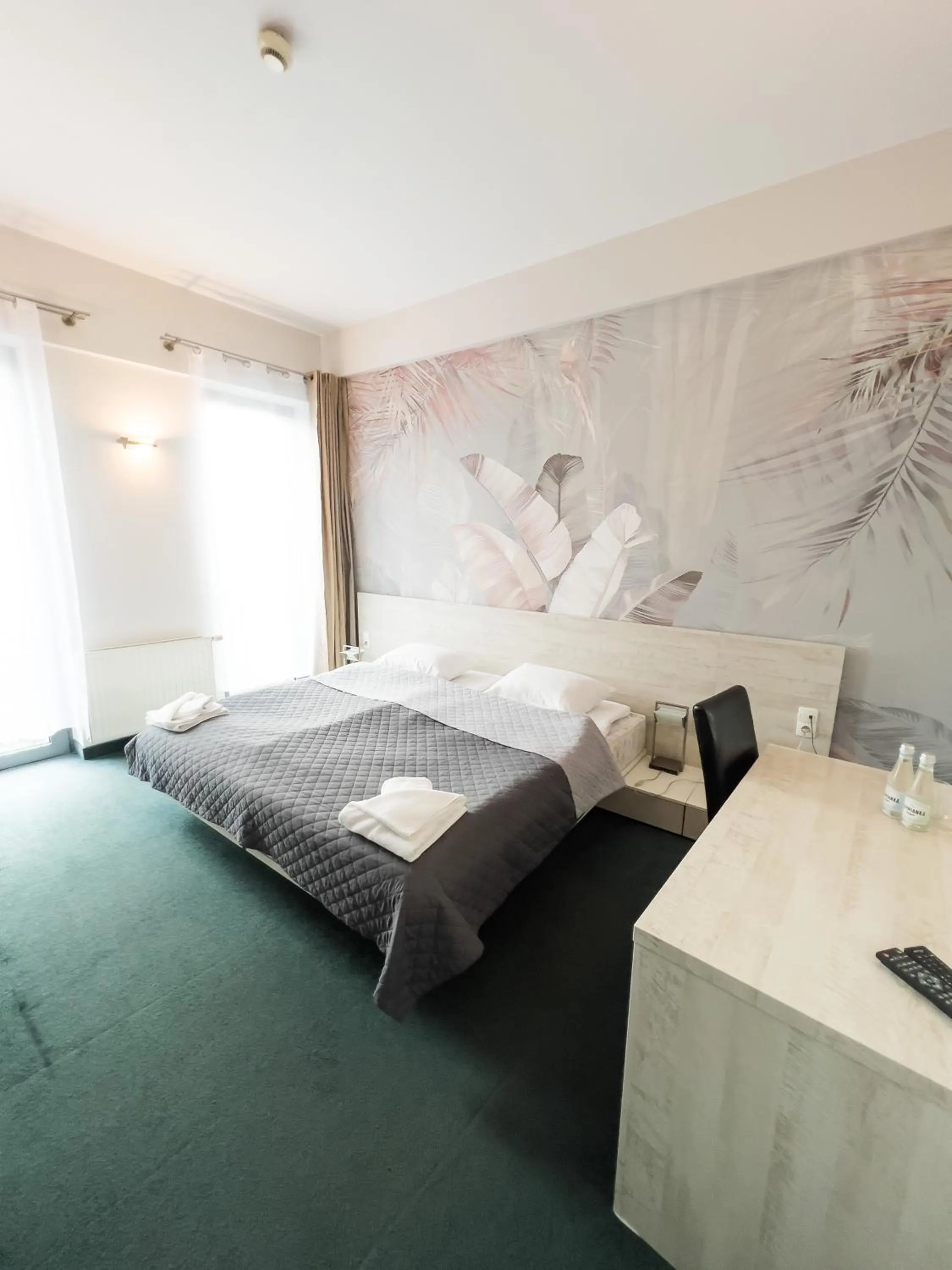 Bed in Hotel Poleski