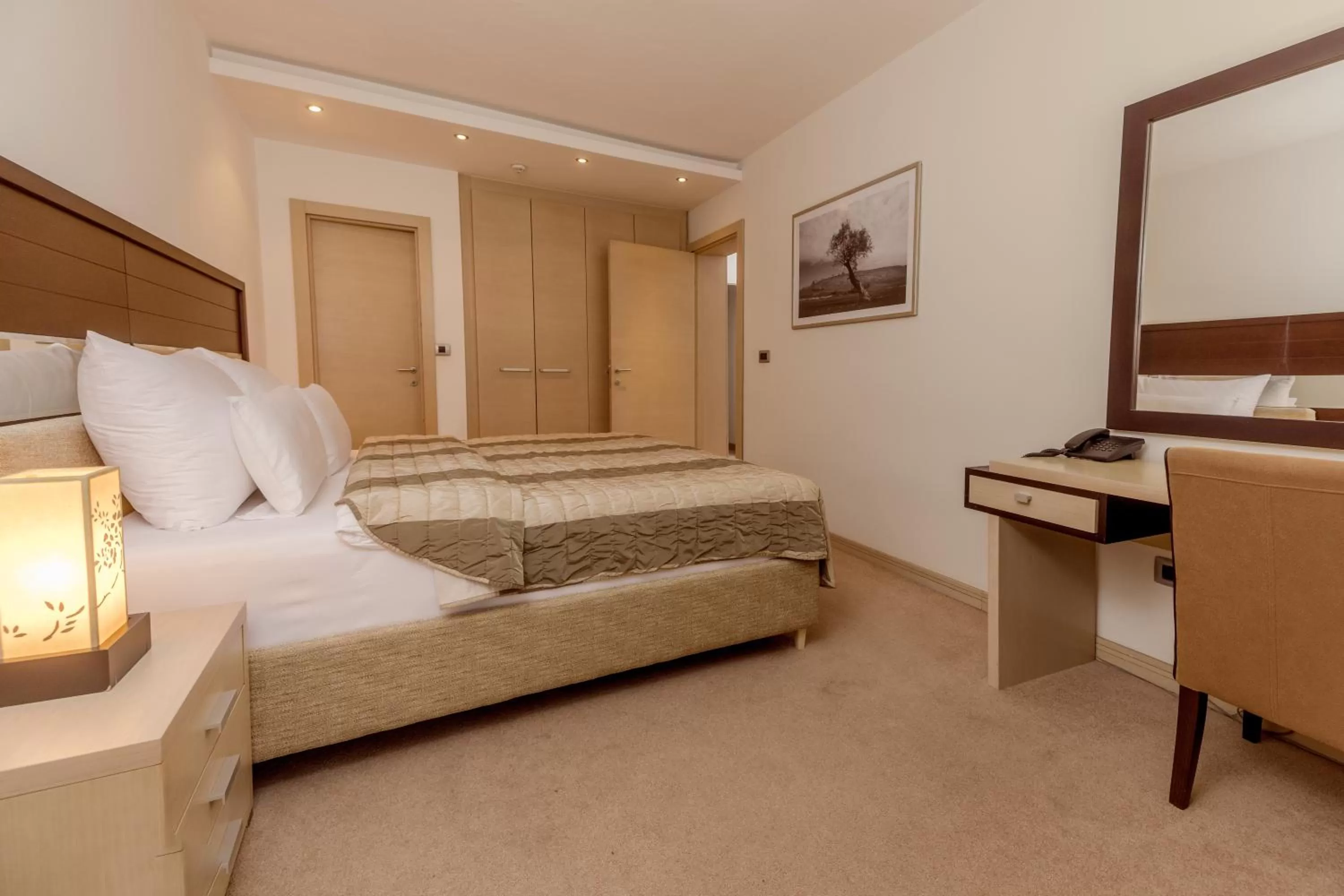 Bed in Hotel Vojvodina