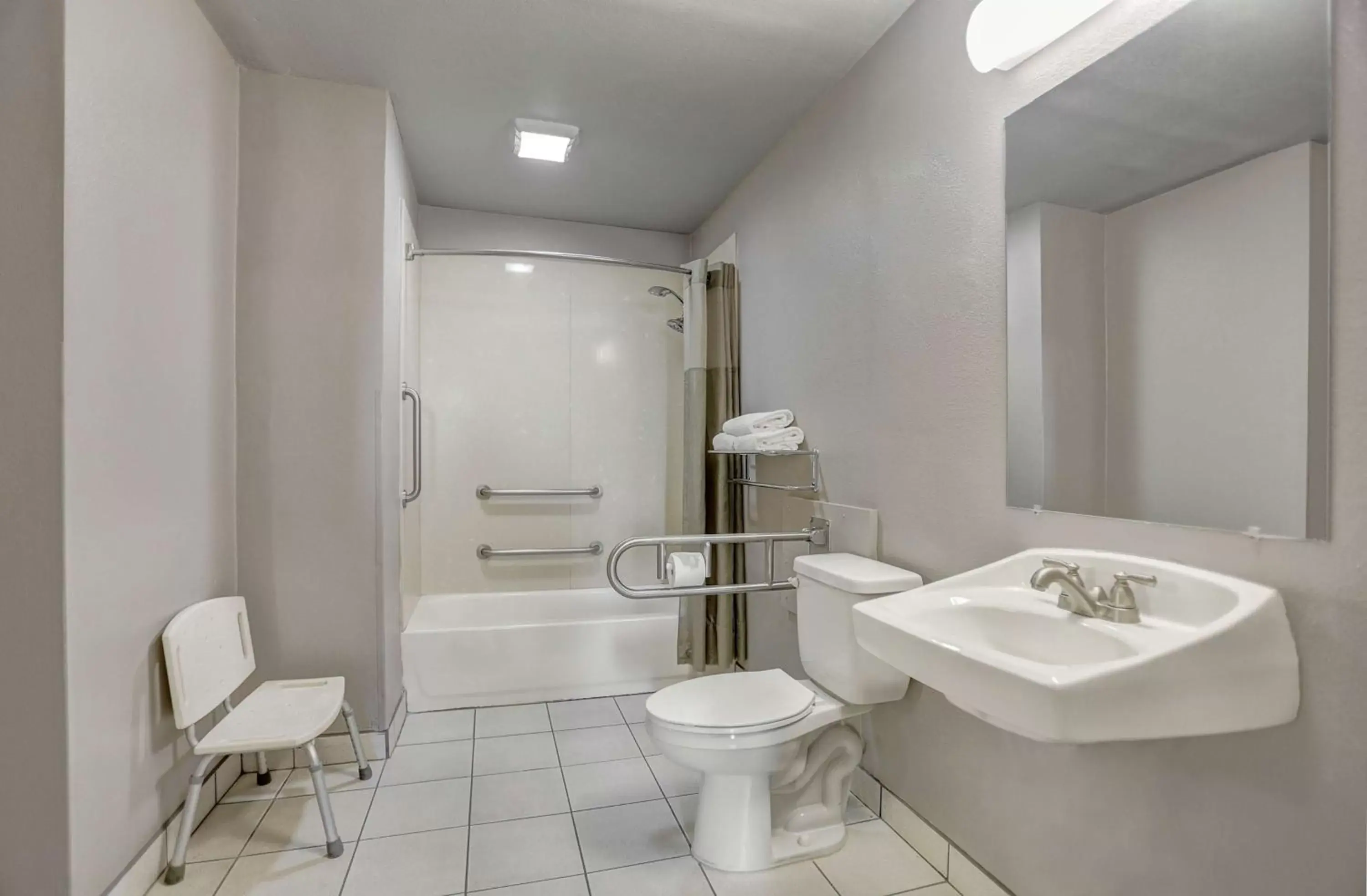 Bathroom in Motel 6-Lodi, CA