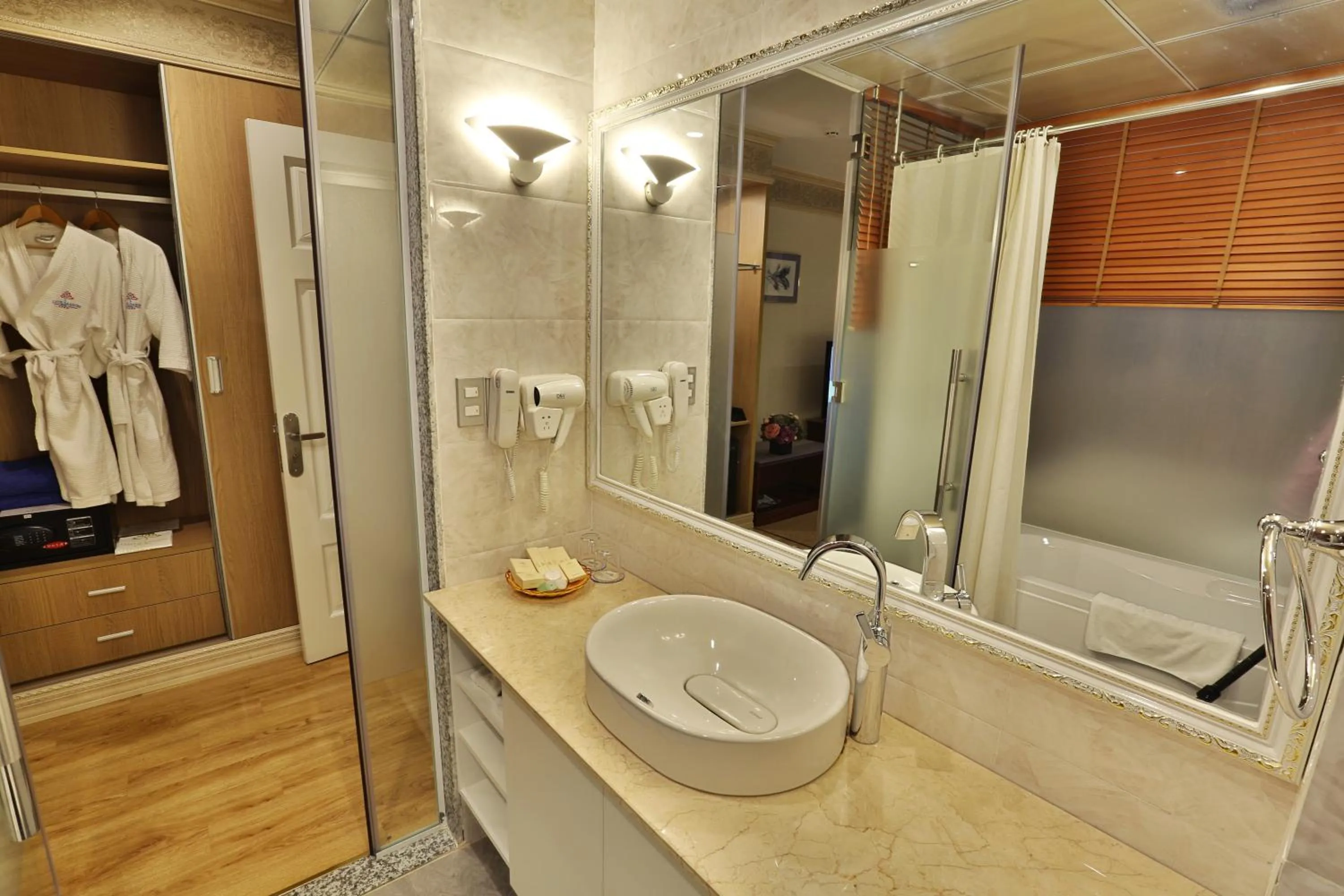 Bathroom in Lotus Saigon Hotel