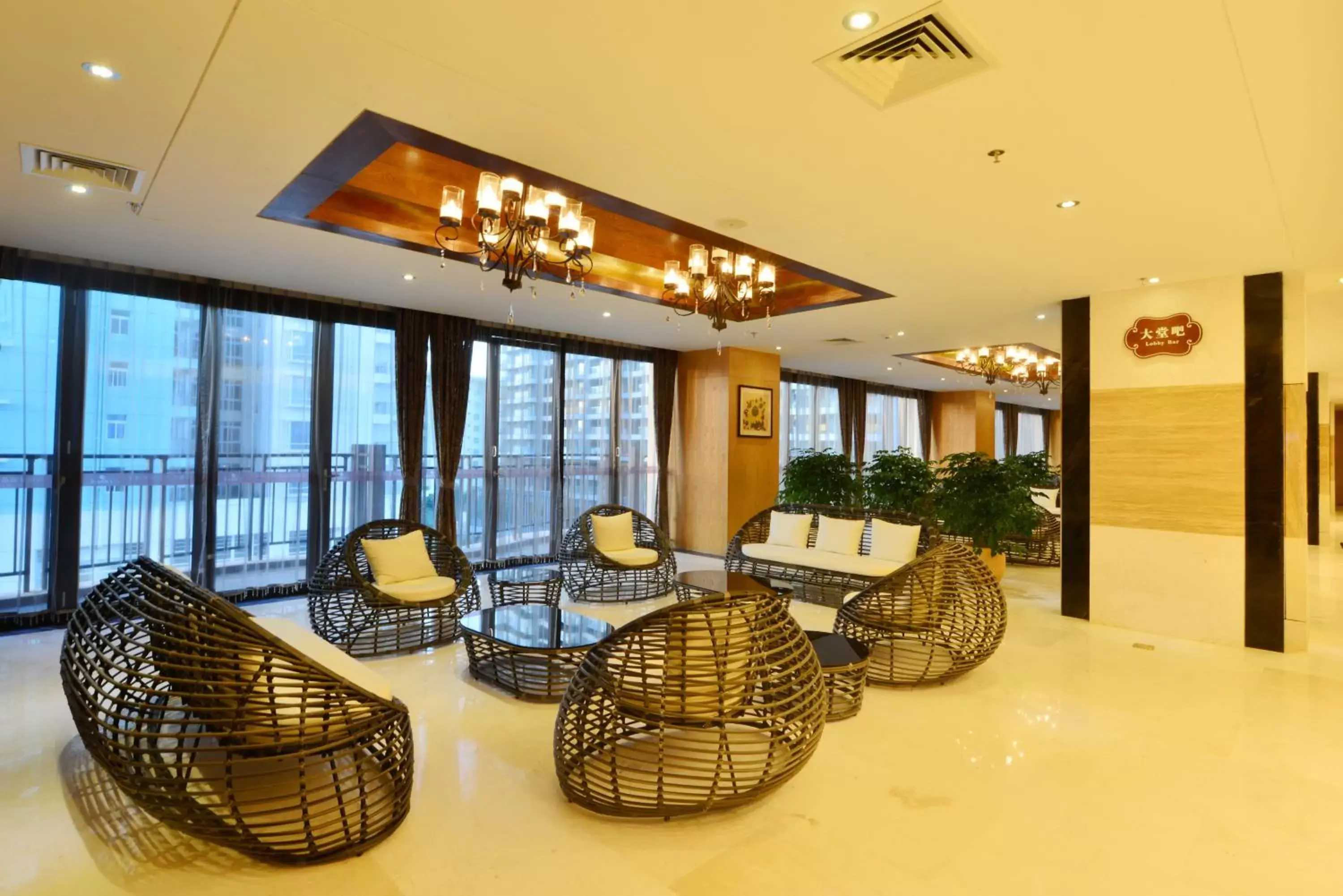 Lobby or reception in Barry Boutique Hotel Sanya