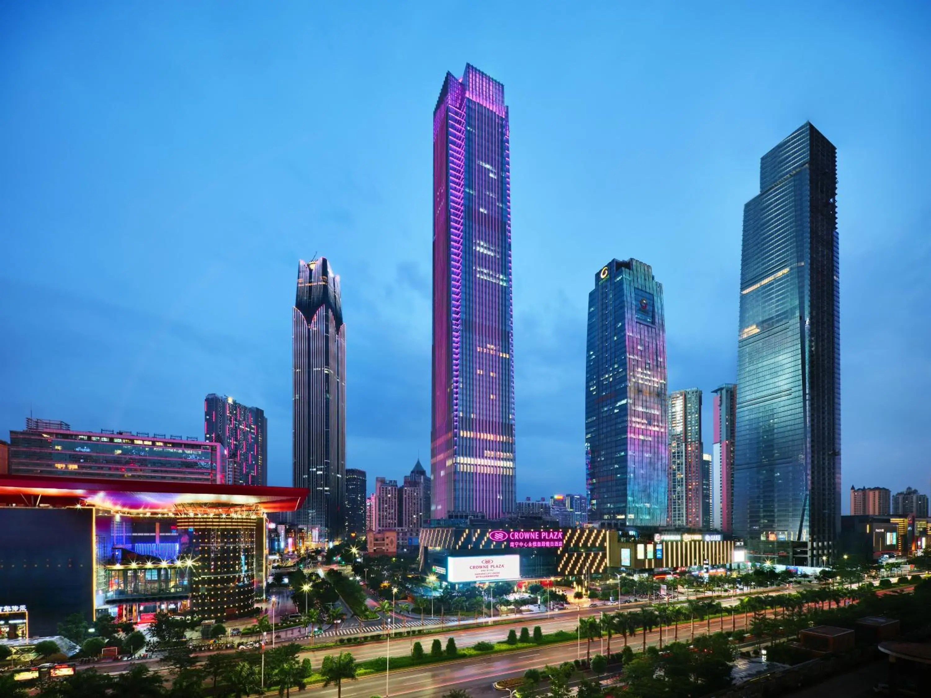 Property building in Crowne Plaza Nanning City Center, an IHG Hotel