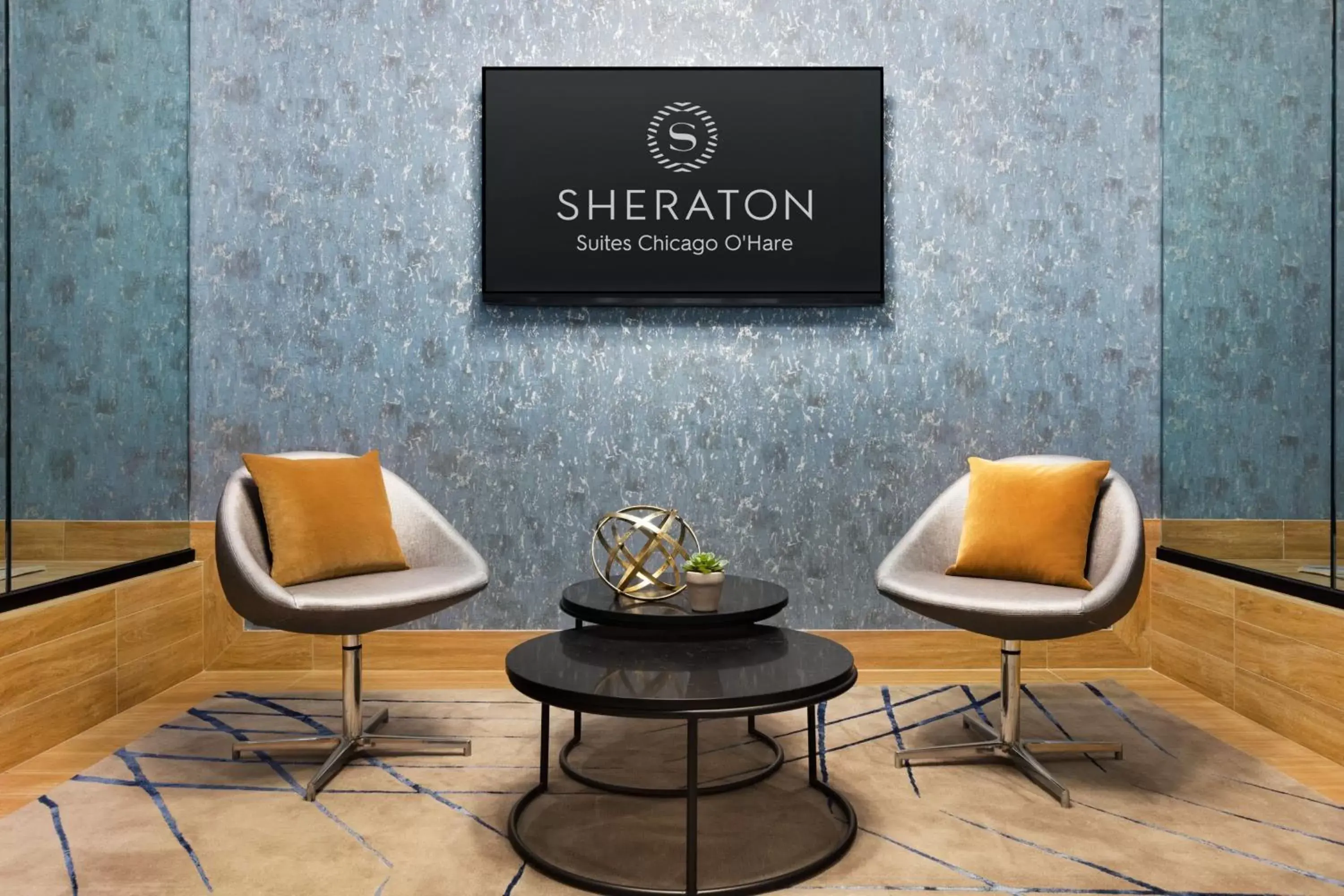 Lobby or reception, Seating Area in Sheraton Suites Chicago O'Hare