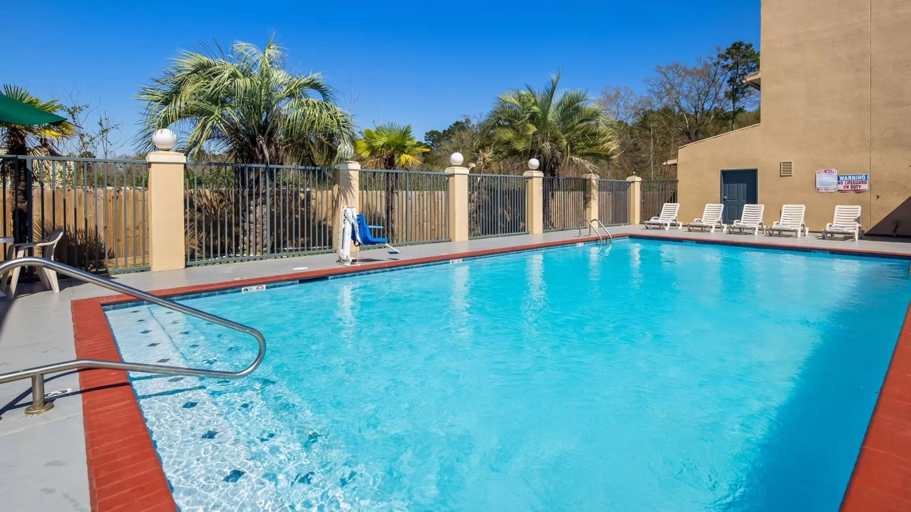 On site in SureStay Plus Hotel by Best Western Hammond