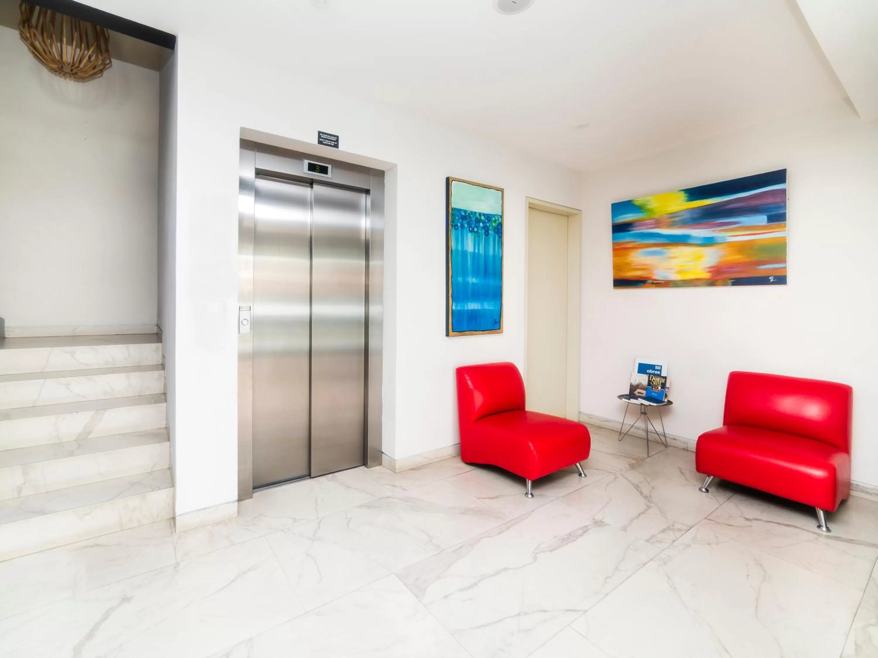 Lobby or reception in Hotel Nube, Puebla Centro