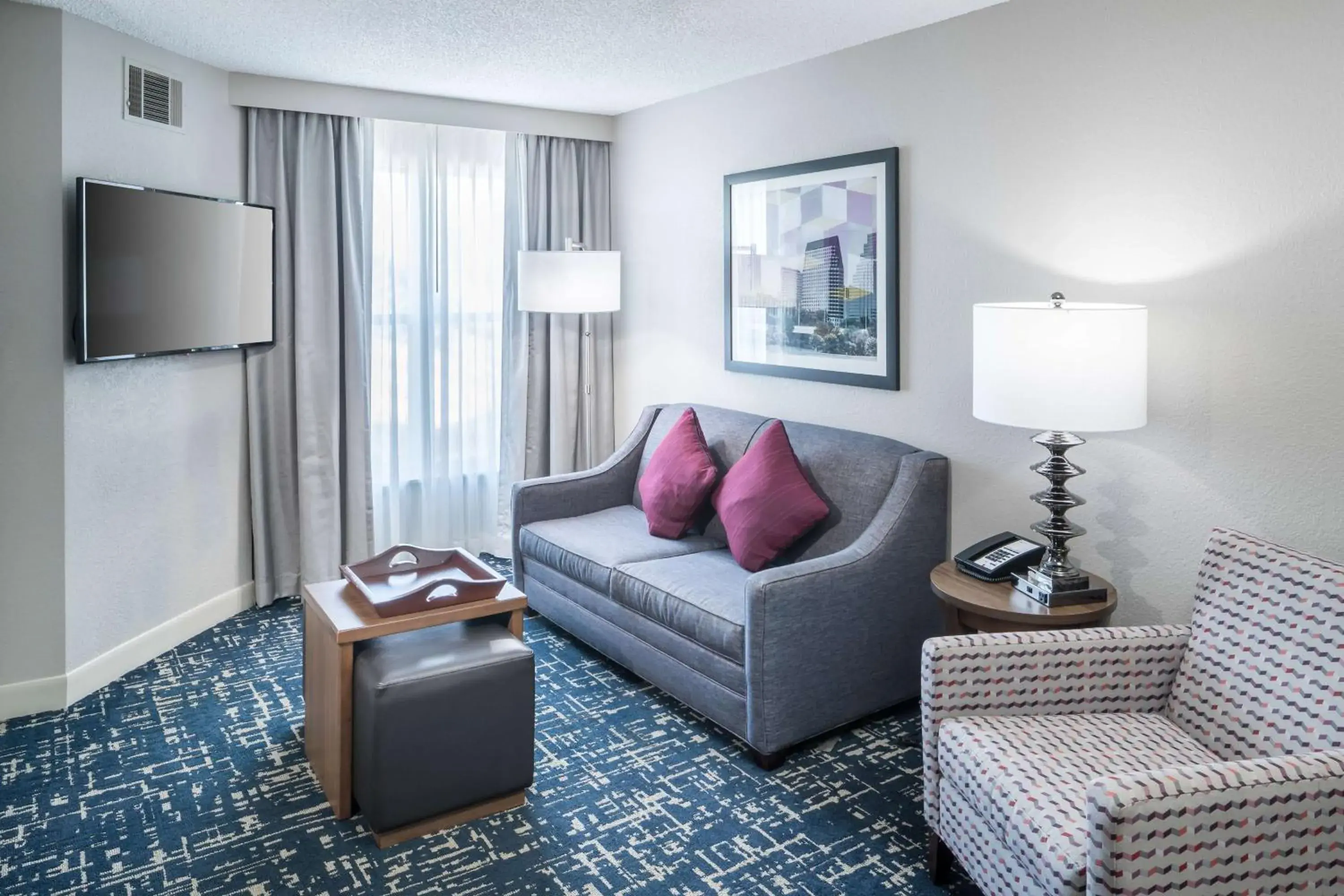 Living room, Seating Area in Homewood Suites by Hilton Austin NW near The Domain