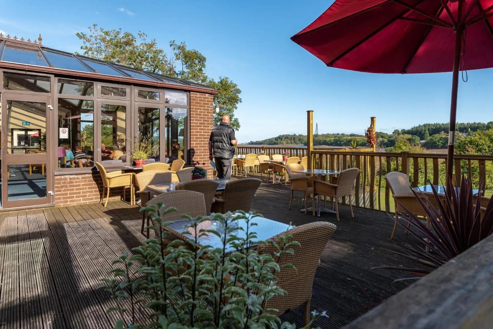 Balcony/Terrace, Swimming Pool in Passage House Hotel