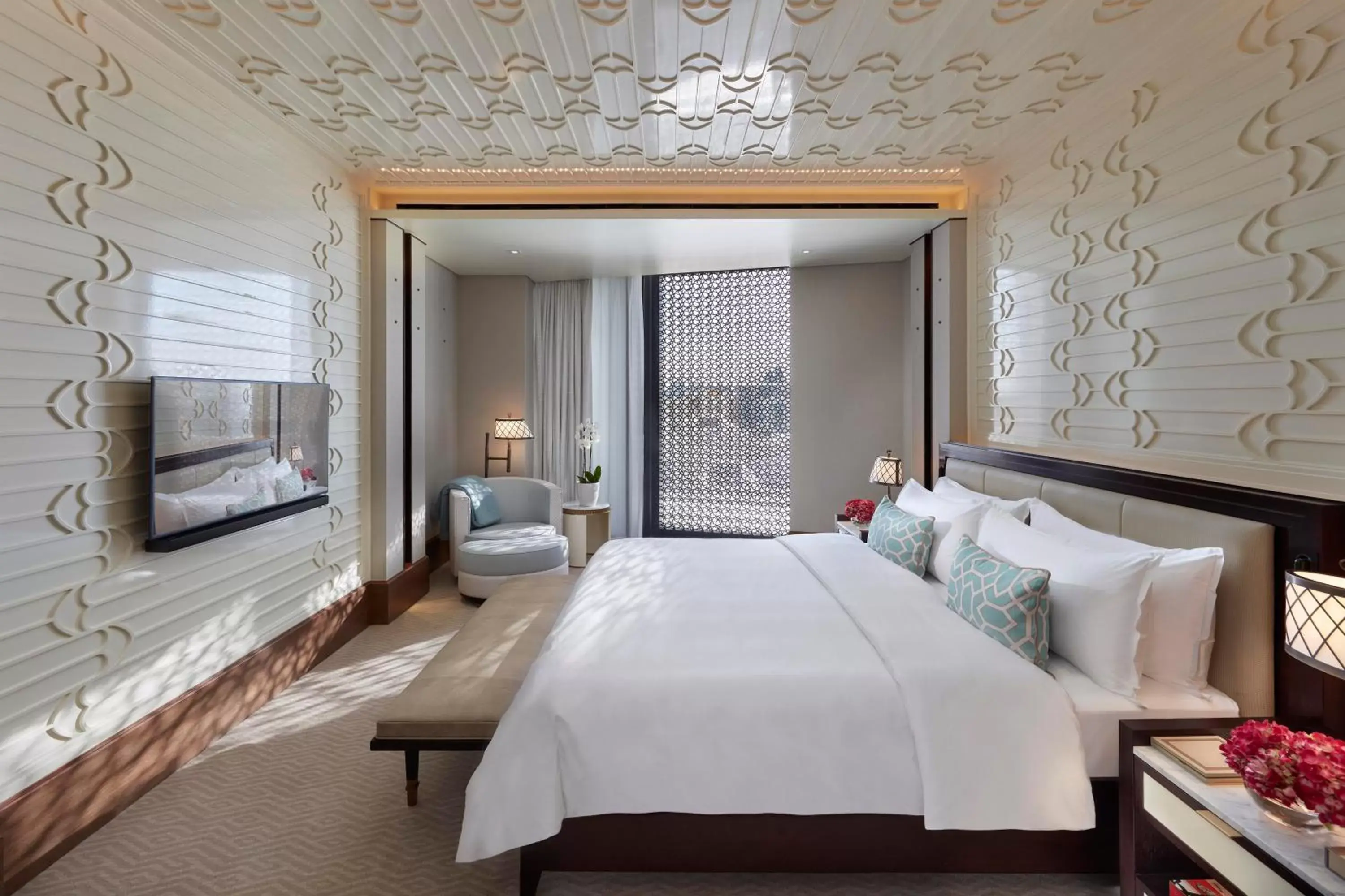 Bedroom in Mandarin Oriental, Doha