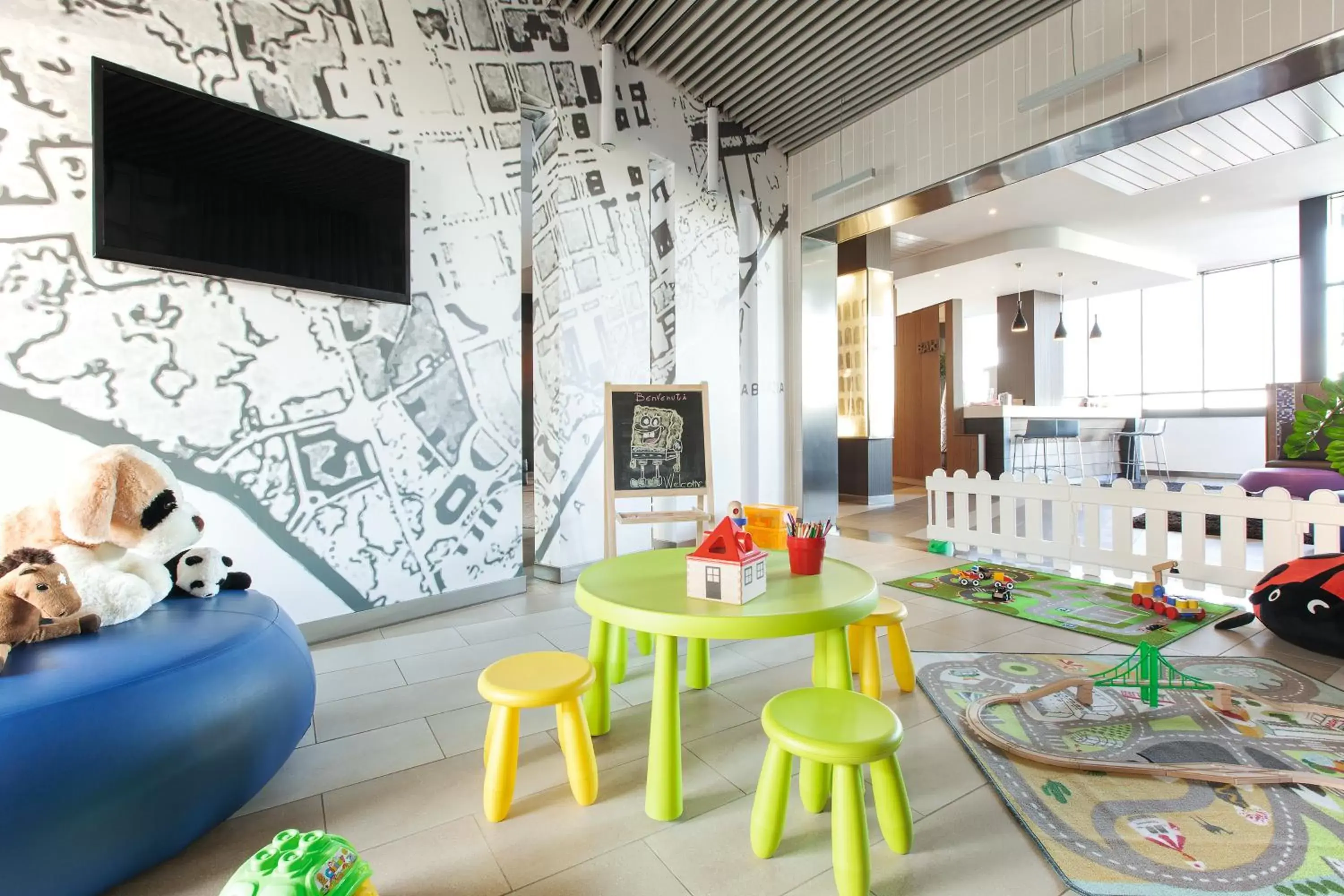 Game Room in Ibis Styles Roma Eur