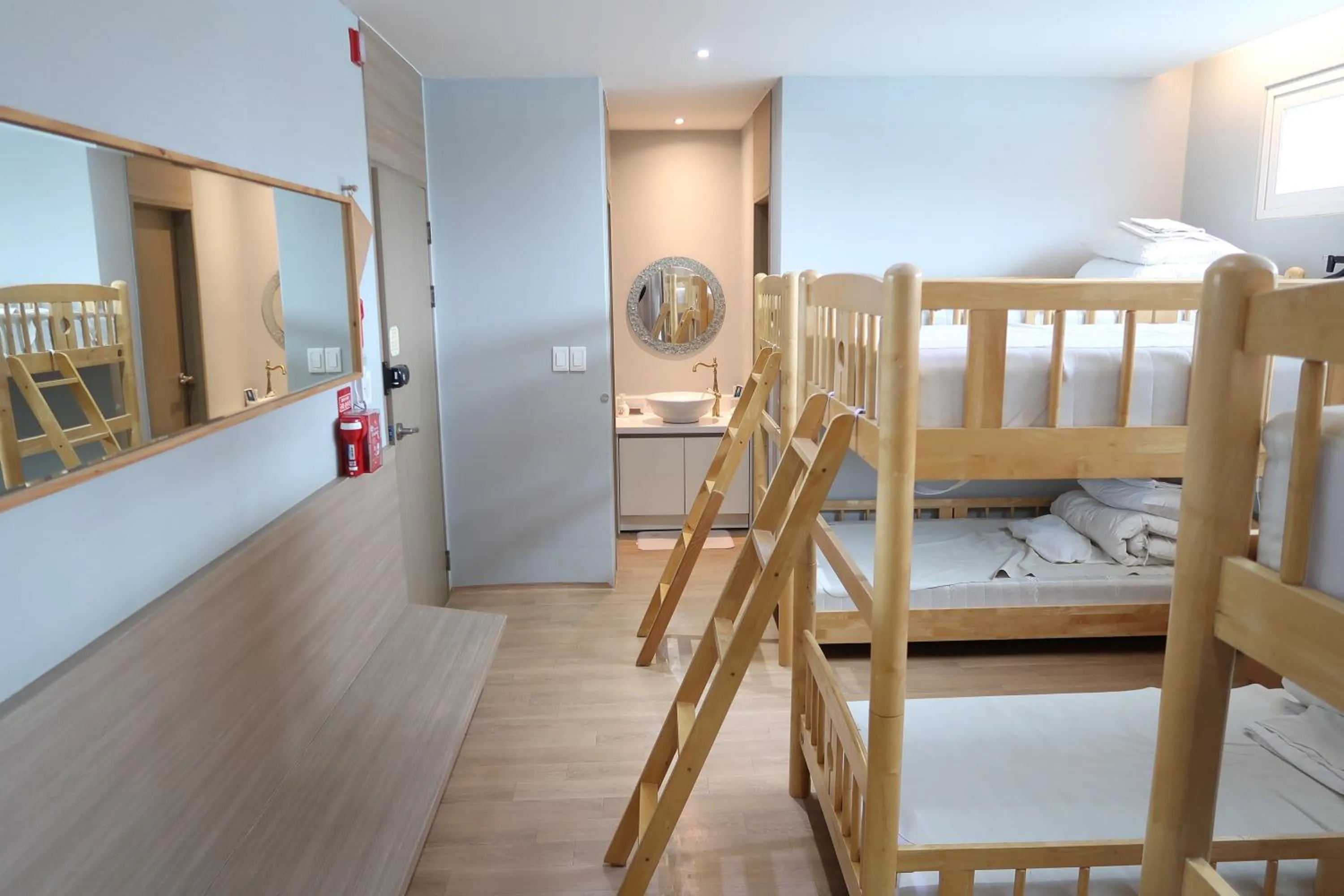 Bed in Andong Poong-gyung HOSTEL n LIBRARY