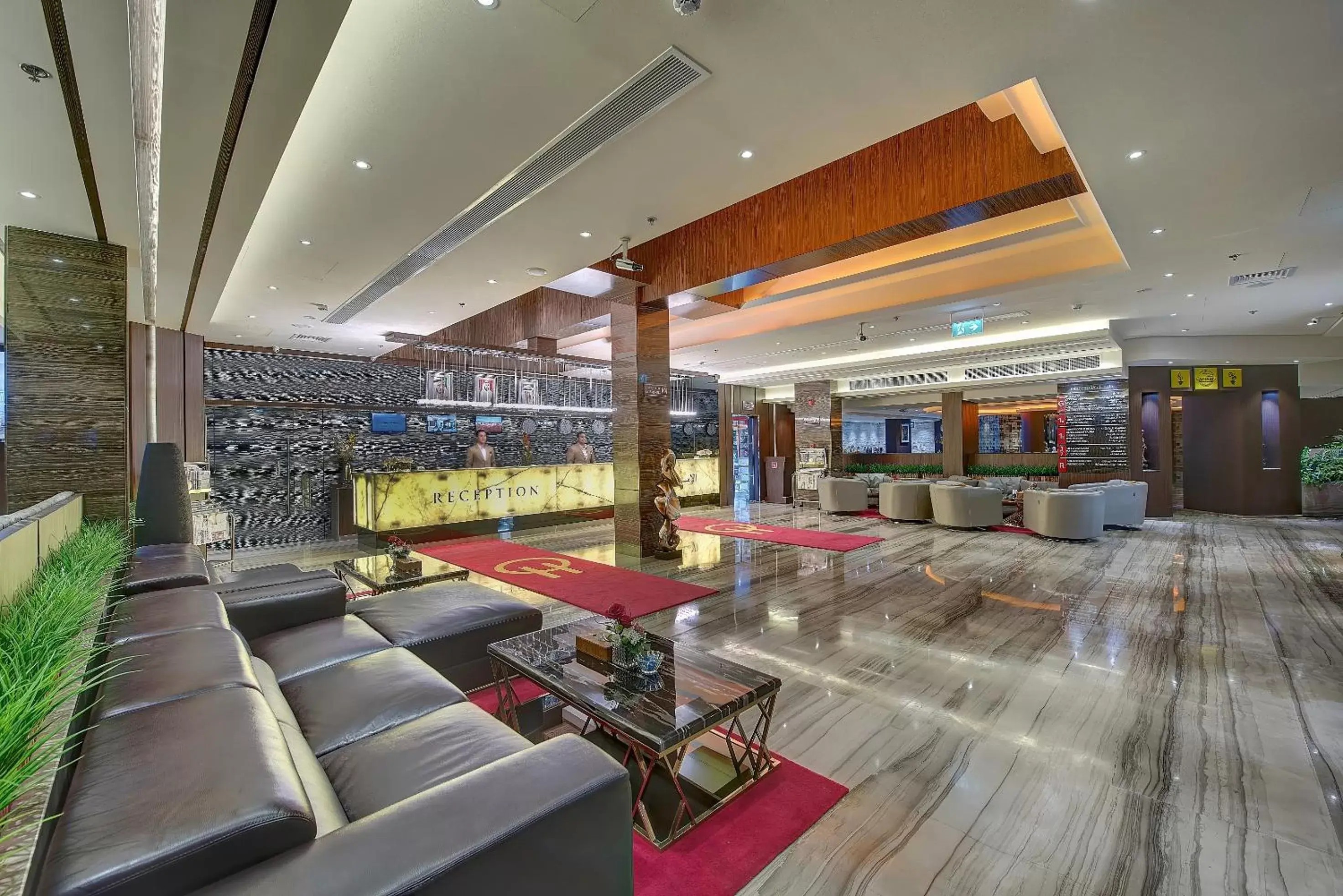 Lobby or reception in Omega Hotel Dubai