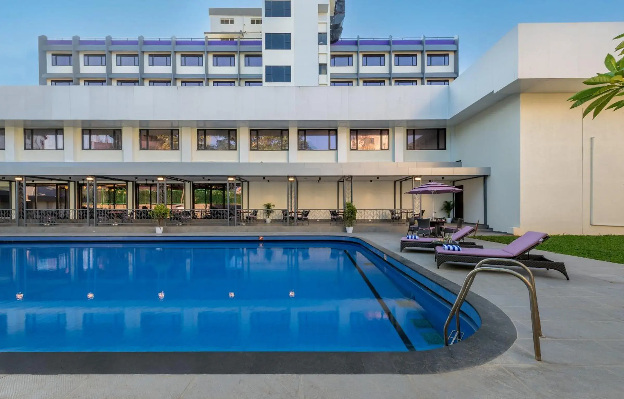 Swimming pool in Vivanta Mangalore Oldport Road - Formerly Known as Taj Manjarun Swimming pool in Vivanta Mangalore Oldport Road - Formerly Known as Taj Manjarun