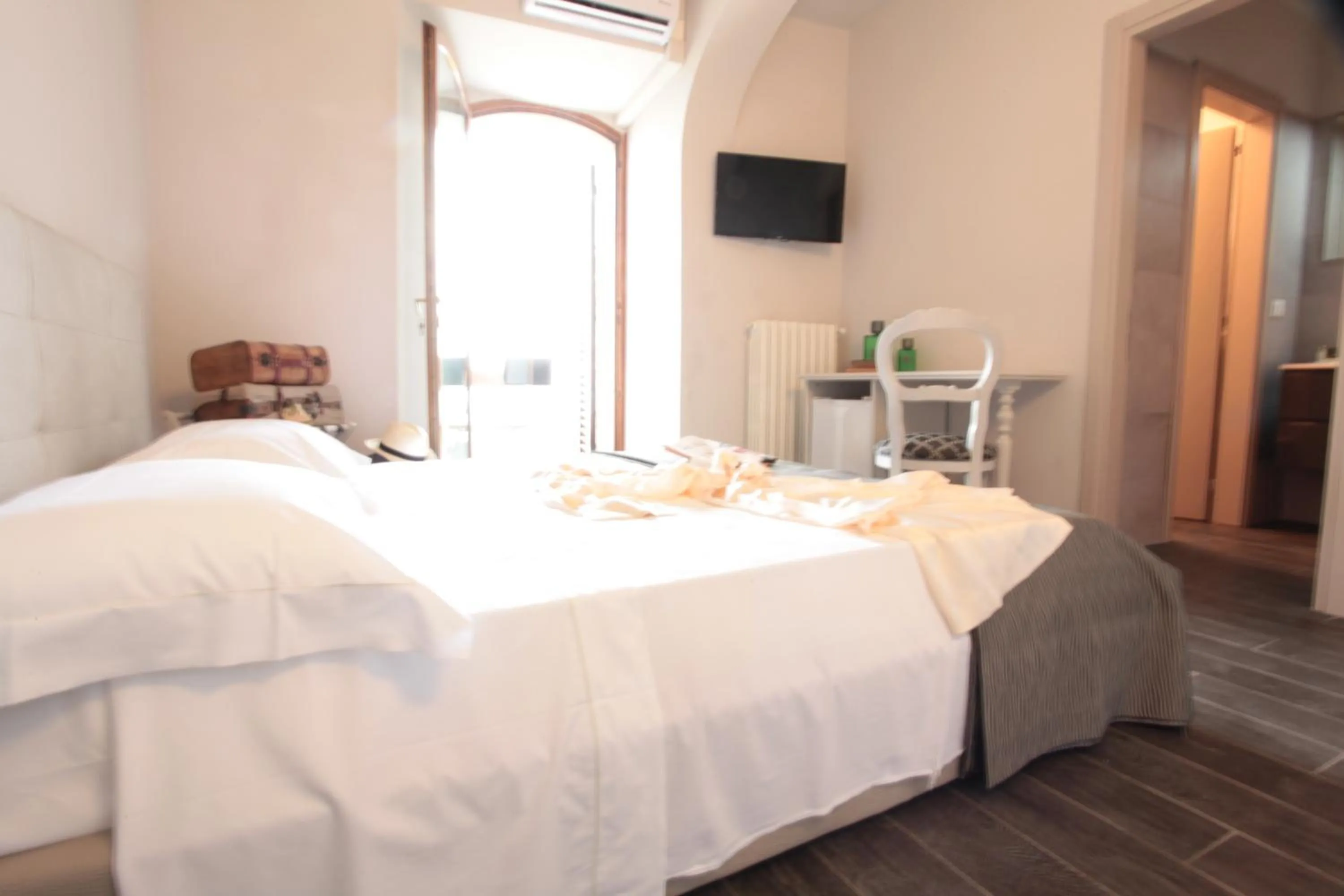 Bed in Hotel Le Macine