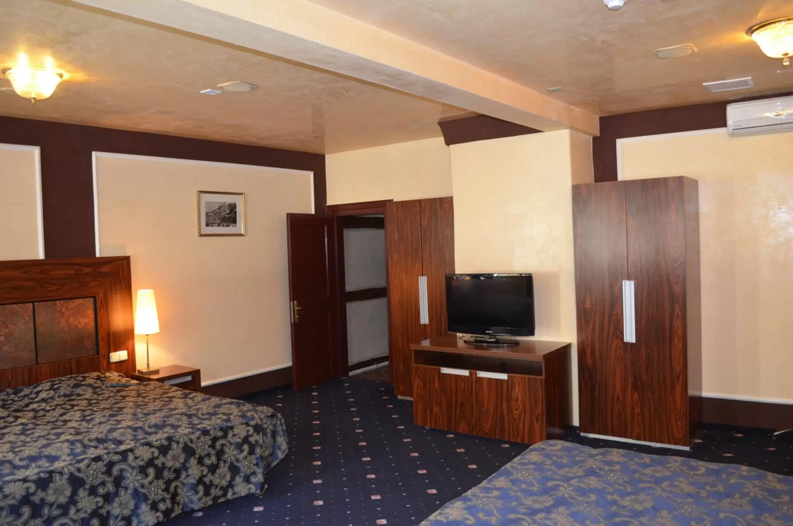 Bedroom, TV/Entertainment Center in Hotel Petr