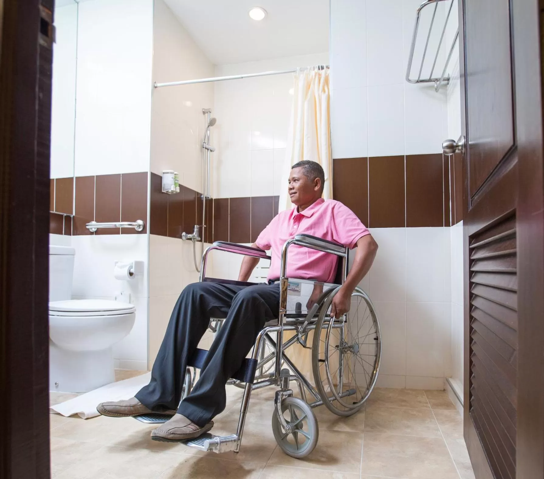 Facility for disabled guests in Phanomrungpuri Hotel Buriram