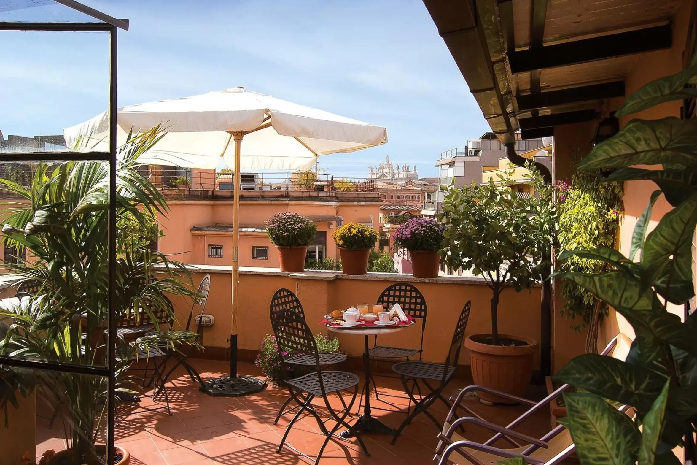 View (from property/room), Balcony/Terrace in Hotel Novecento