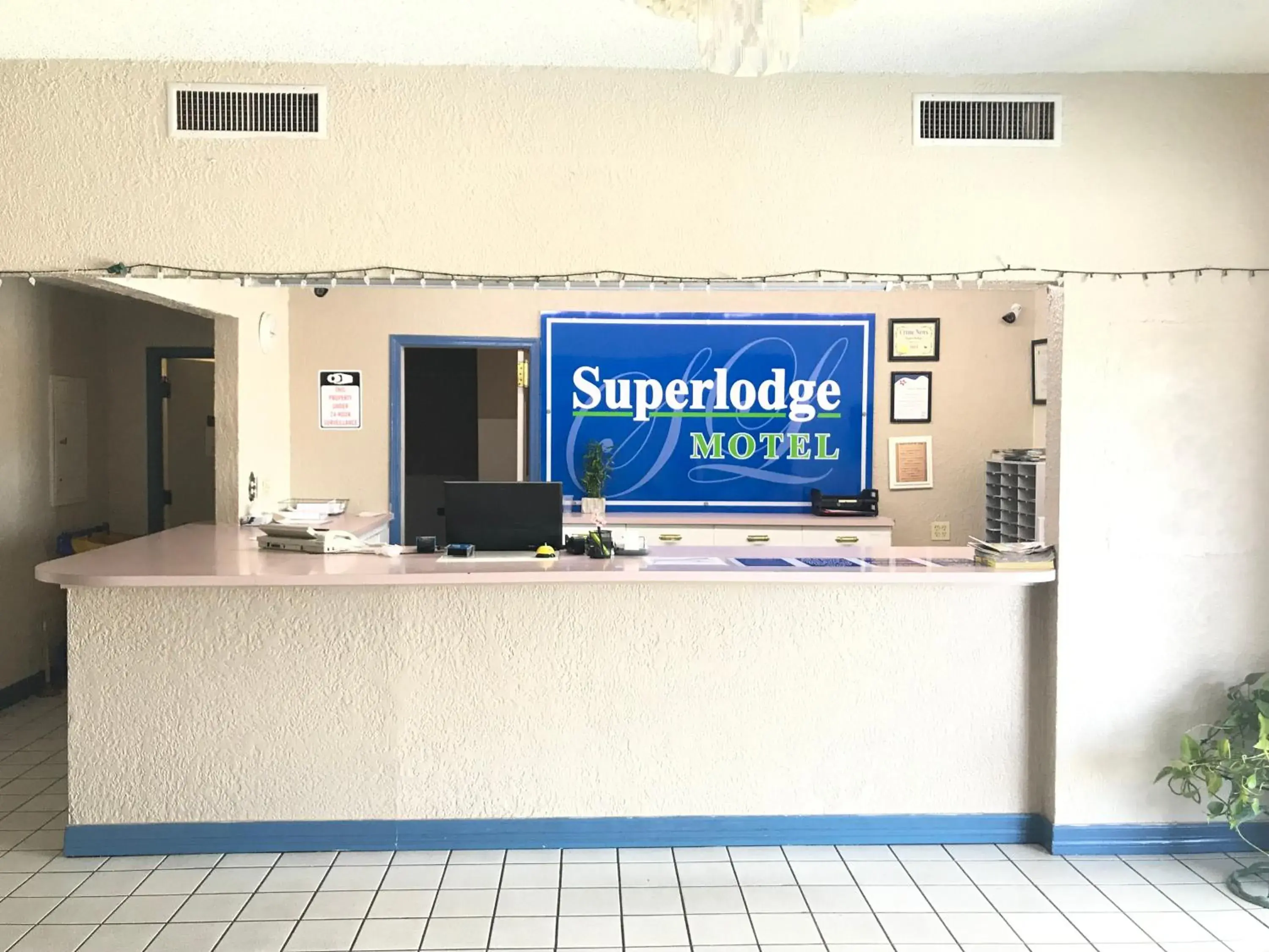 Lobby or reception in Super Lodge Motel El Paso