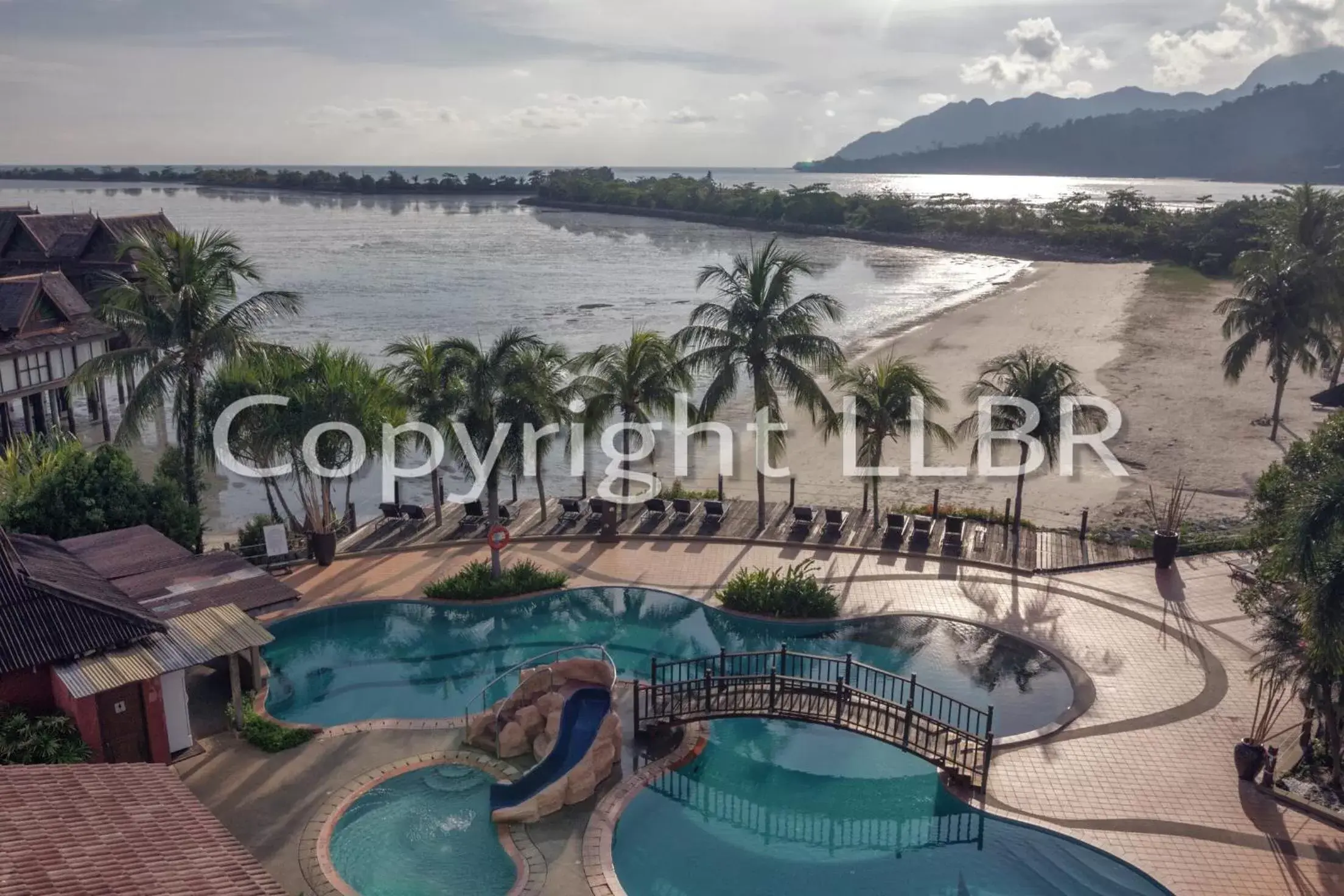 Pool View in Langkawi Lagoon Beach Resort