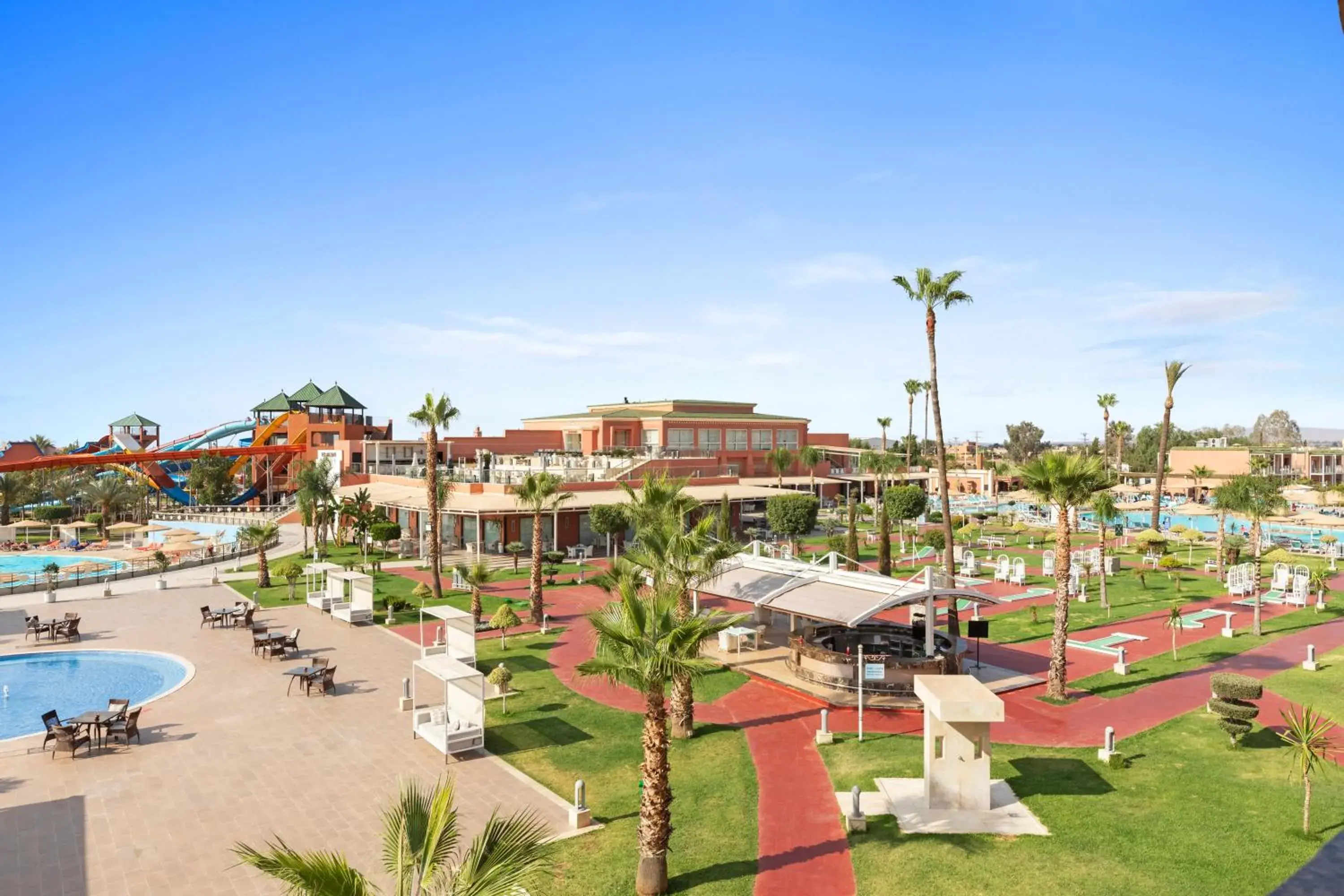 Natural landscape, Pool View in Aqua Fun Club All inclusive