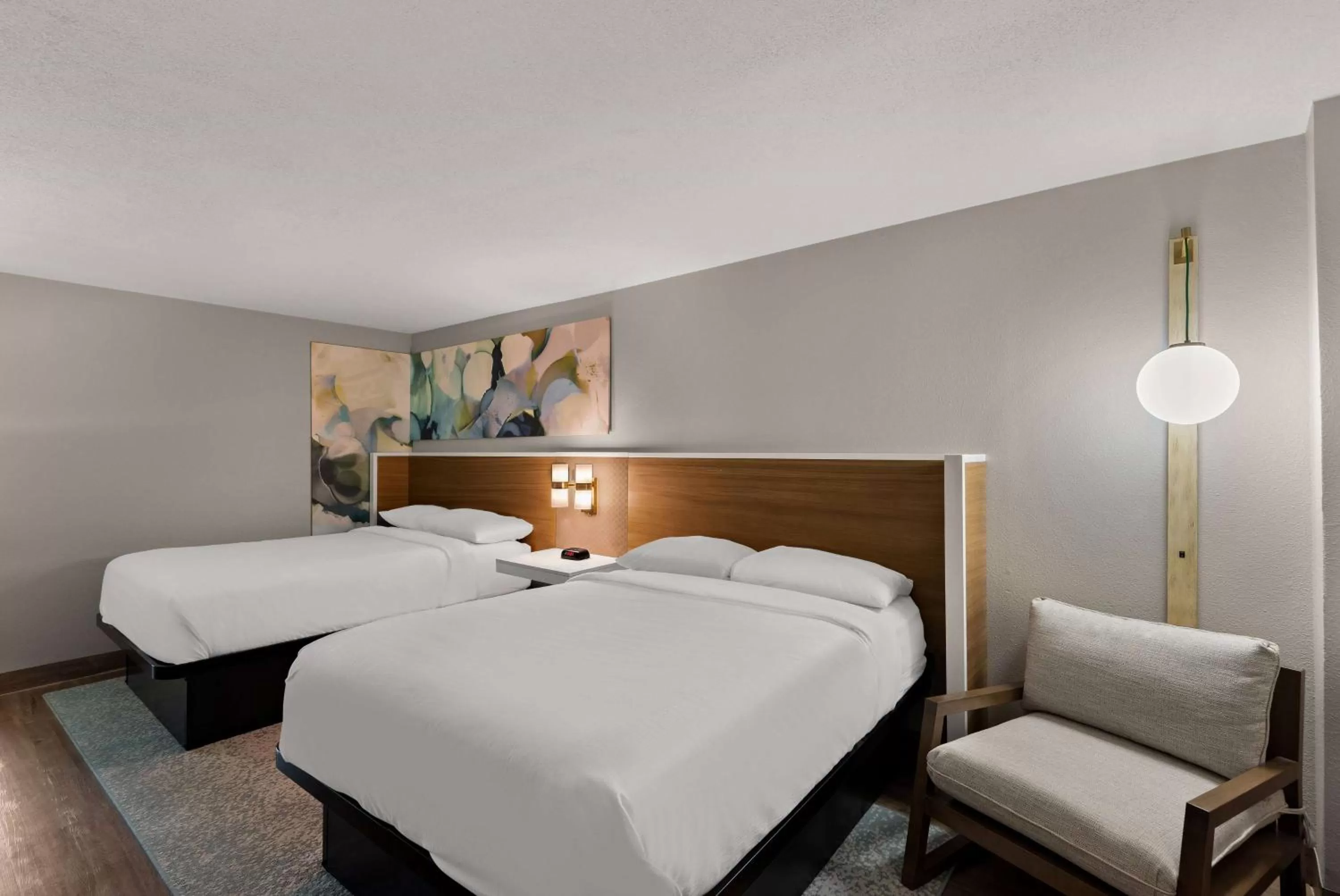 Photo of the whole room, Bed in Wyndham Garden Ankeny