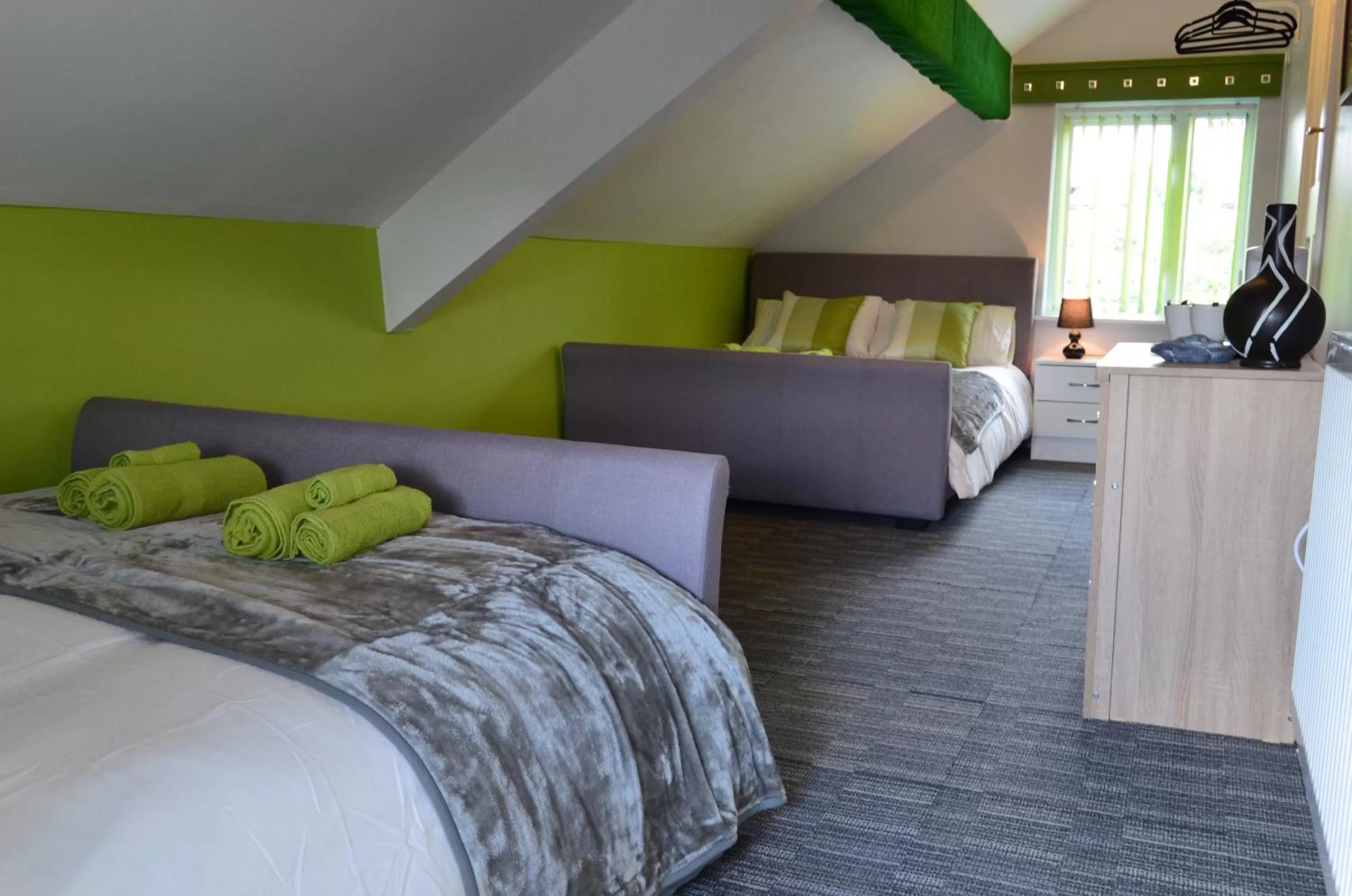 Bed in Old Trafford Guest House