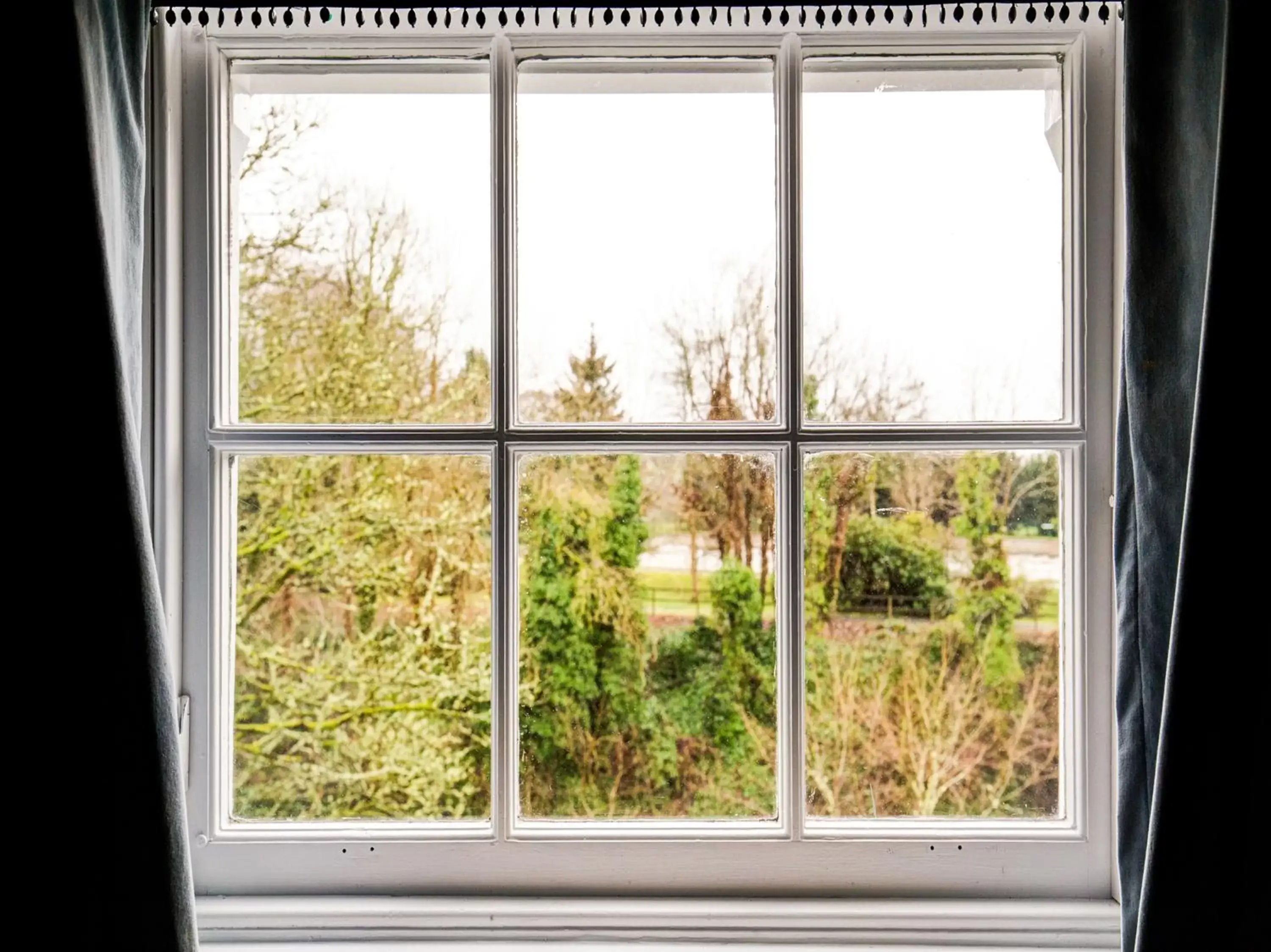 Garden view in Barony Castle Hotel