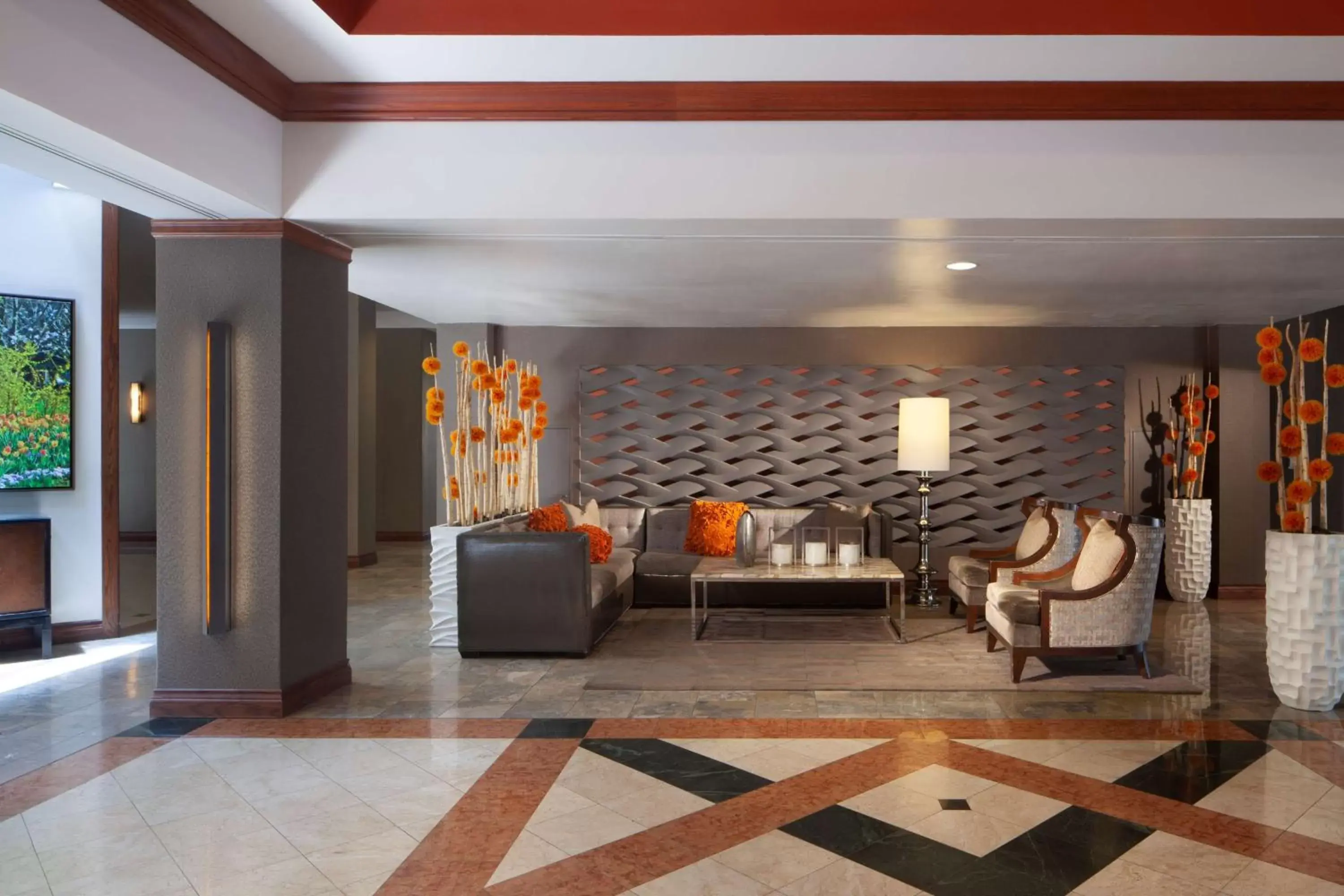Lobby or reception, Lobby/Reception in Embassy Suites by Hilton Dallas Near the Galleria