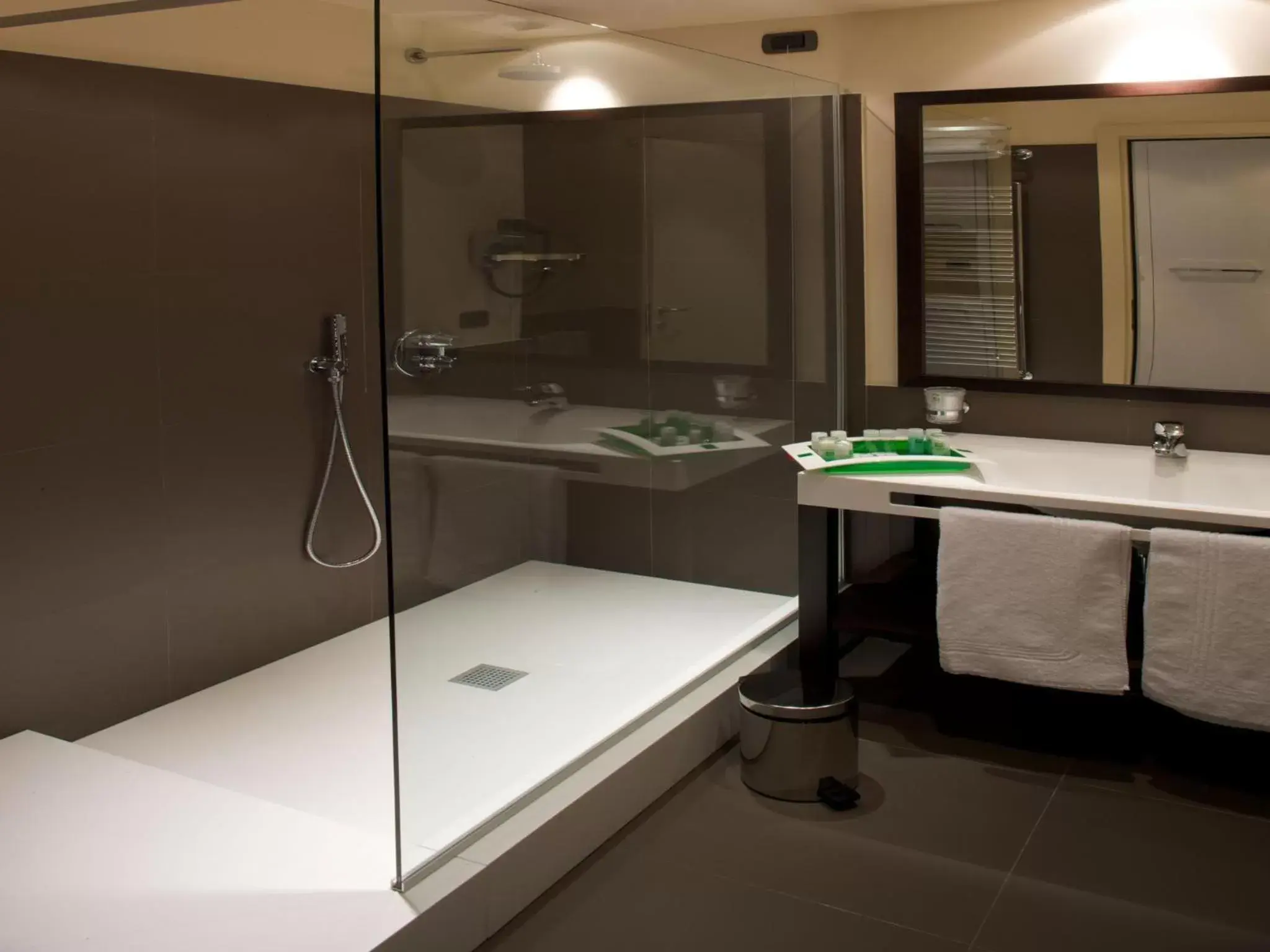Bathroom in Grand Hotel Mattei