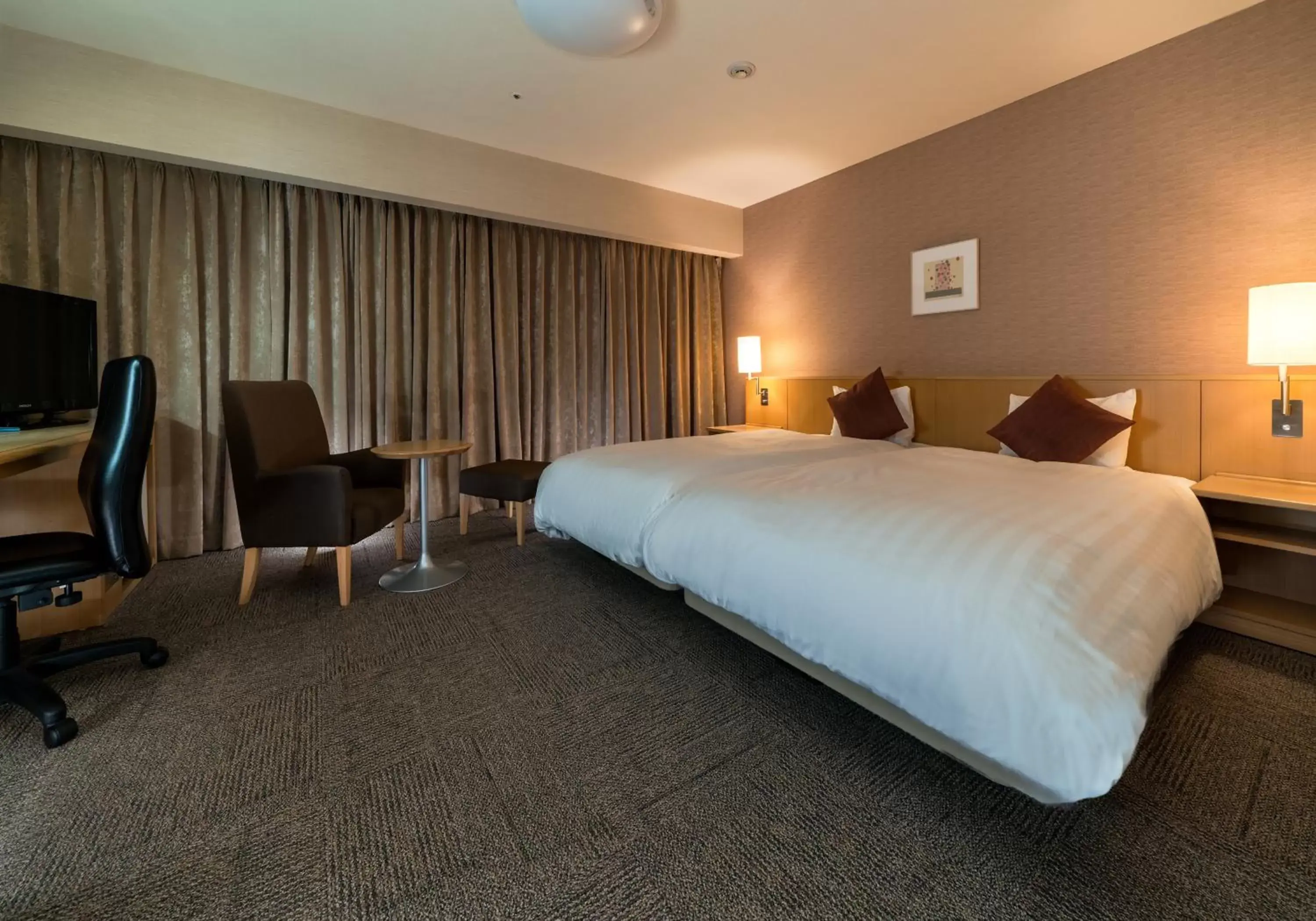 Hollywood Twin Room - Smoking in Daiwa Roynet Hotel Akita Hollywood Twin Room - Smoking in Daiwa Roynet Hotel Akita