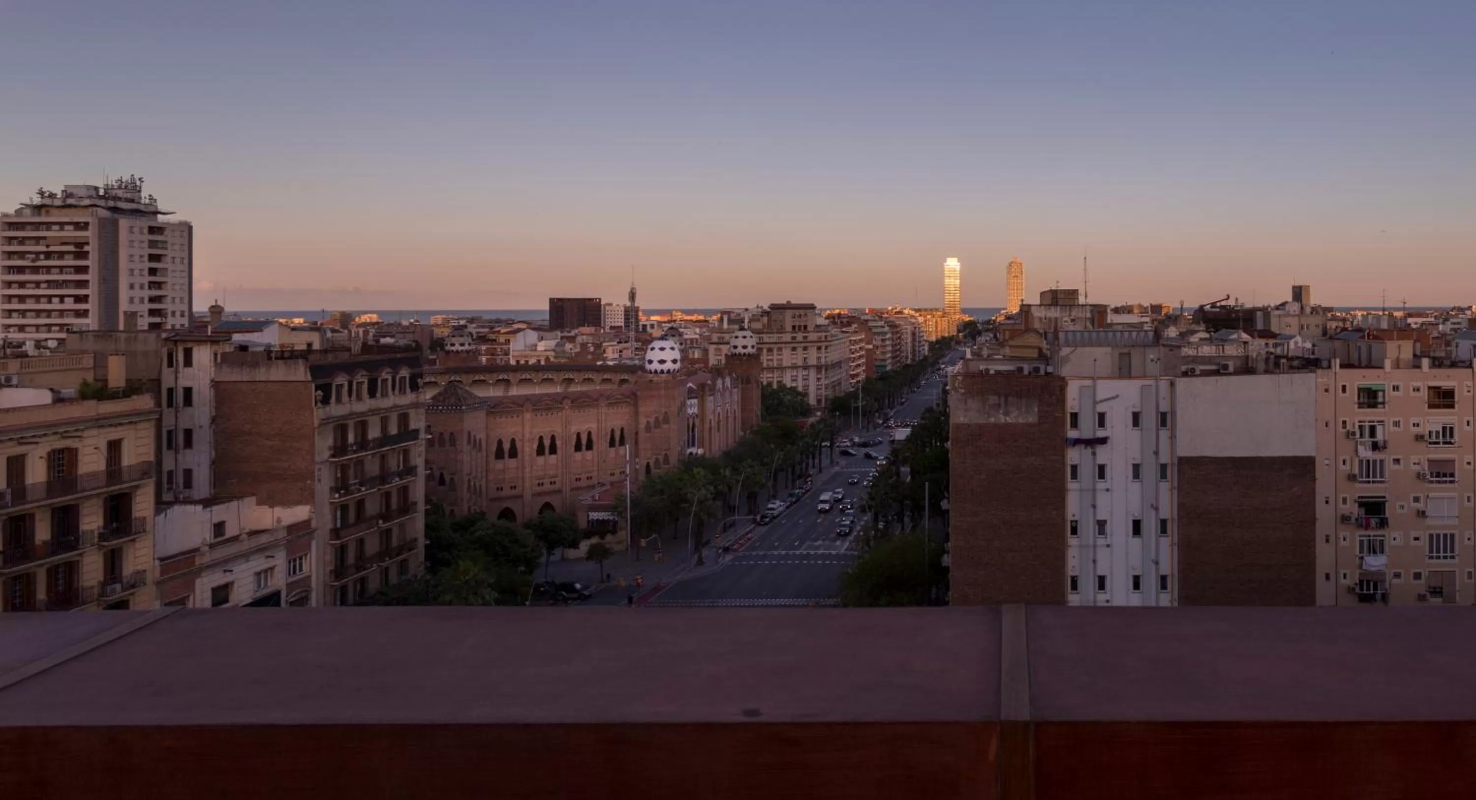 City view in Eurostars Monumental