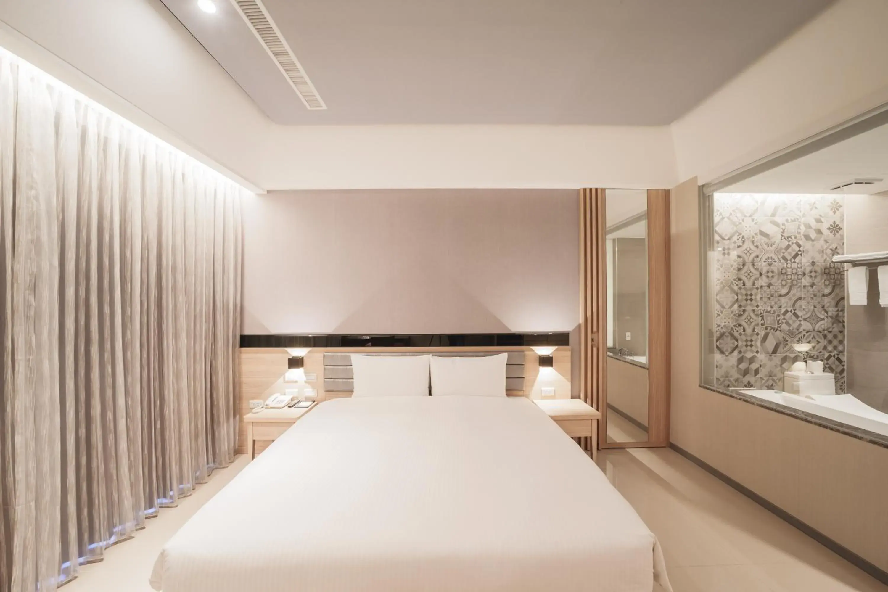 Bed in Larchotel Bed in Larchotel