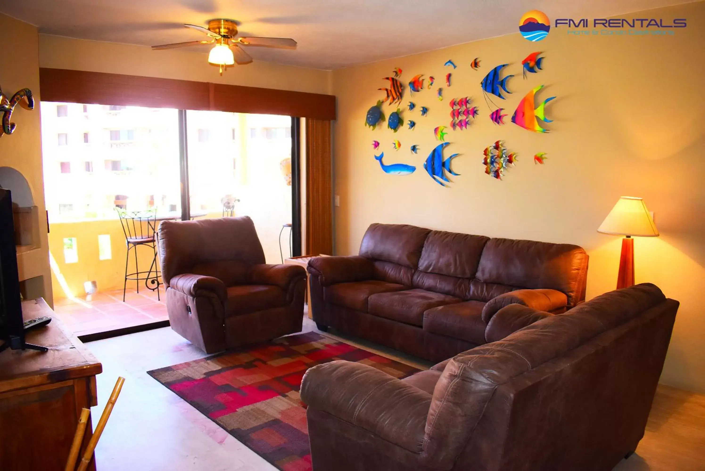 Living room in Marina Pinacate Villa-08