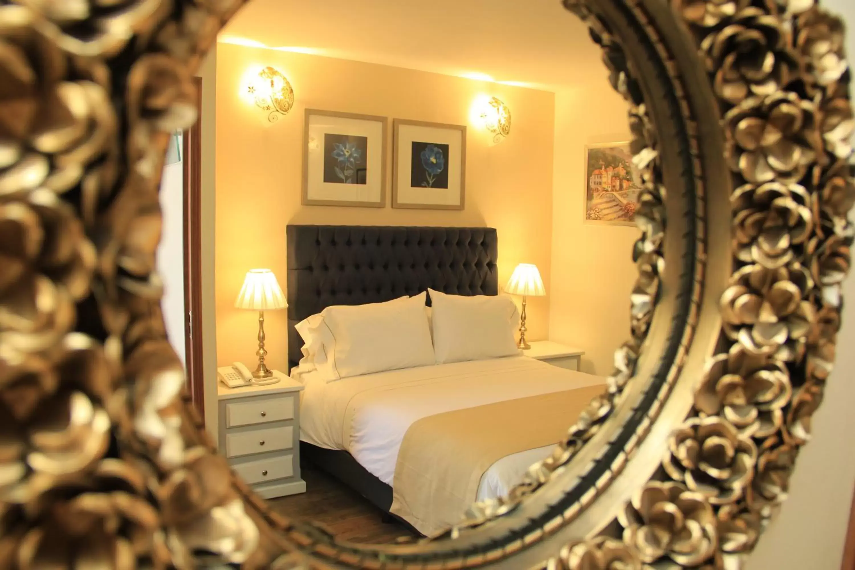 Bed in Hotel Boutique Ponciano